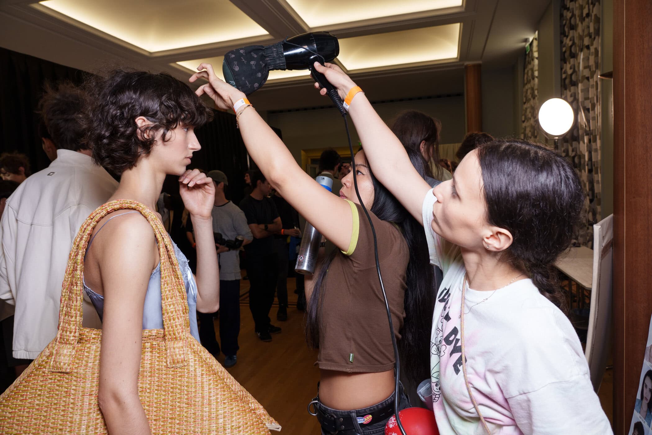 Wooyoungmi Spring 2026 Men's Fashion Show Backstage