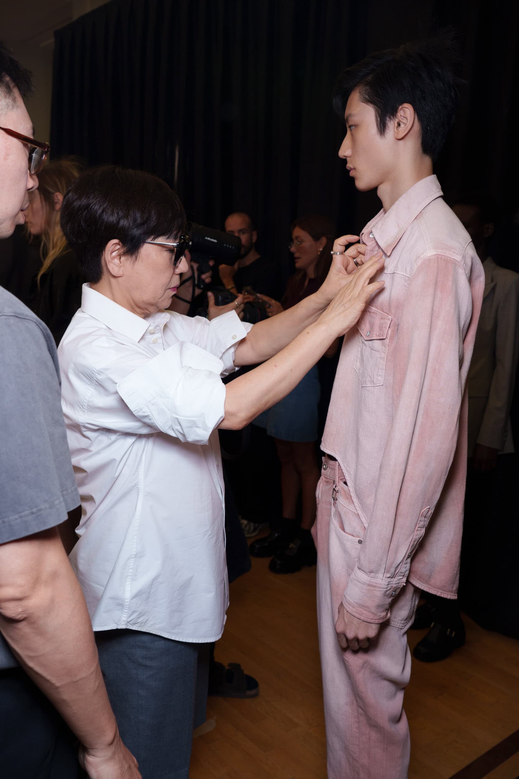 Wooyoungmi Spring 2026 Men's Fashion Show Backstage