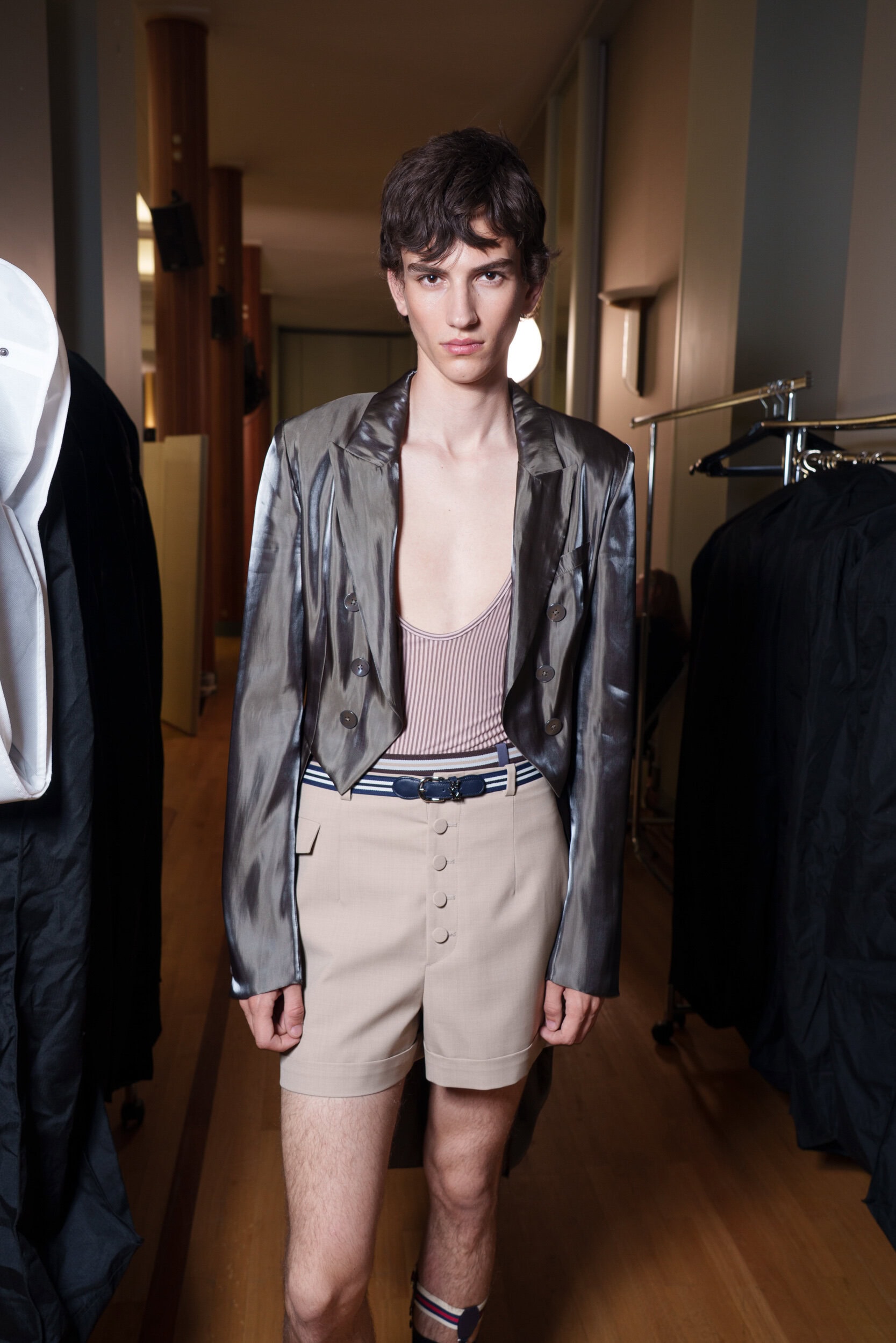 Wooyoungmi Spring 2026 Men's Fashion Show Backstage