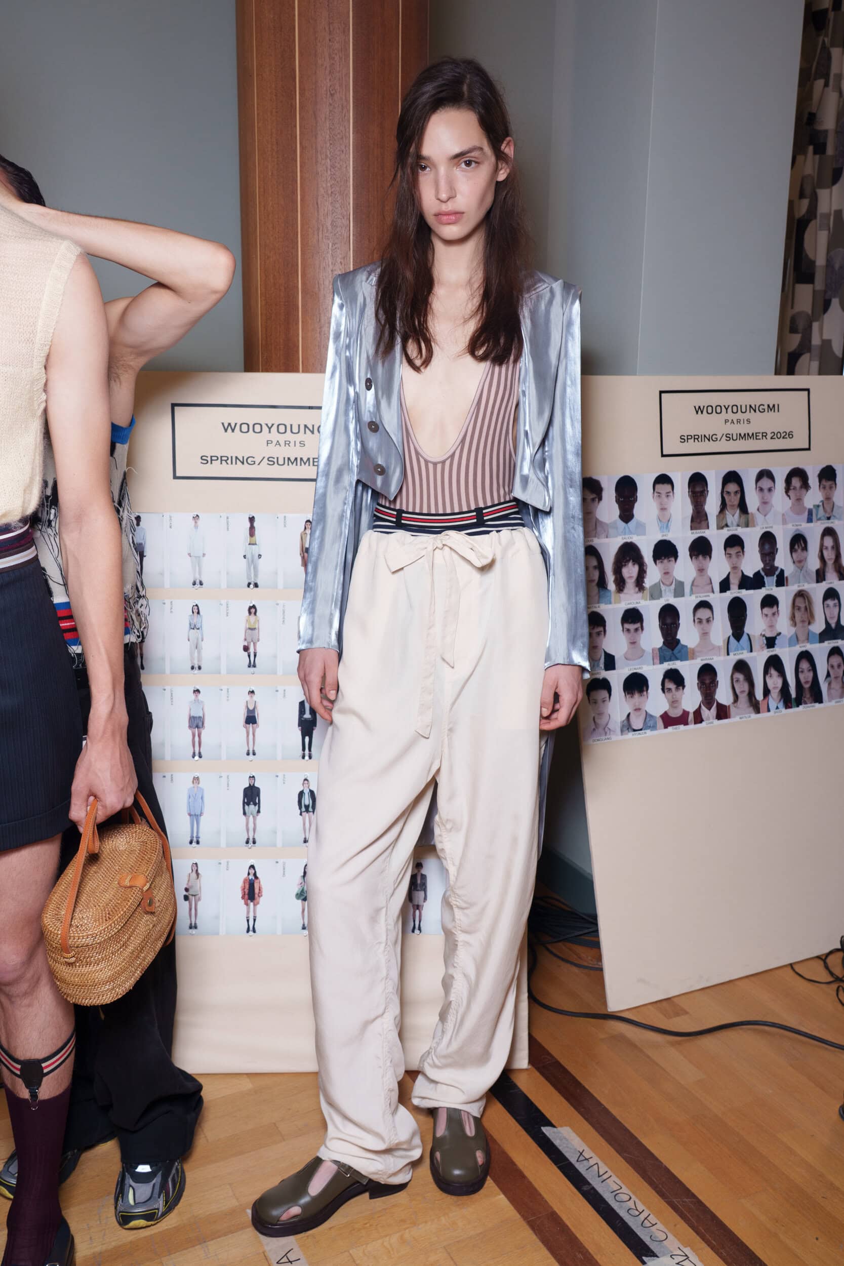 Wooyoungmi Spring 2026 Men's Fashion Show Backstage