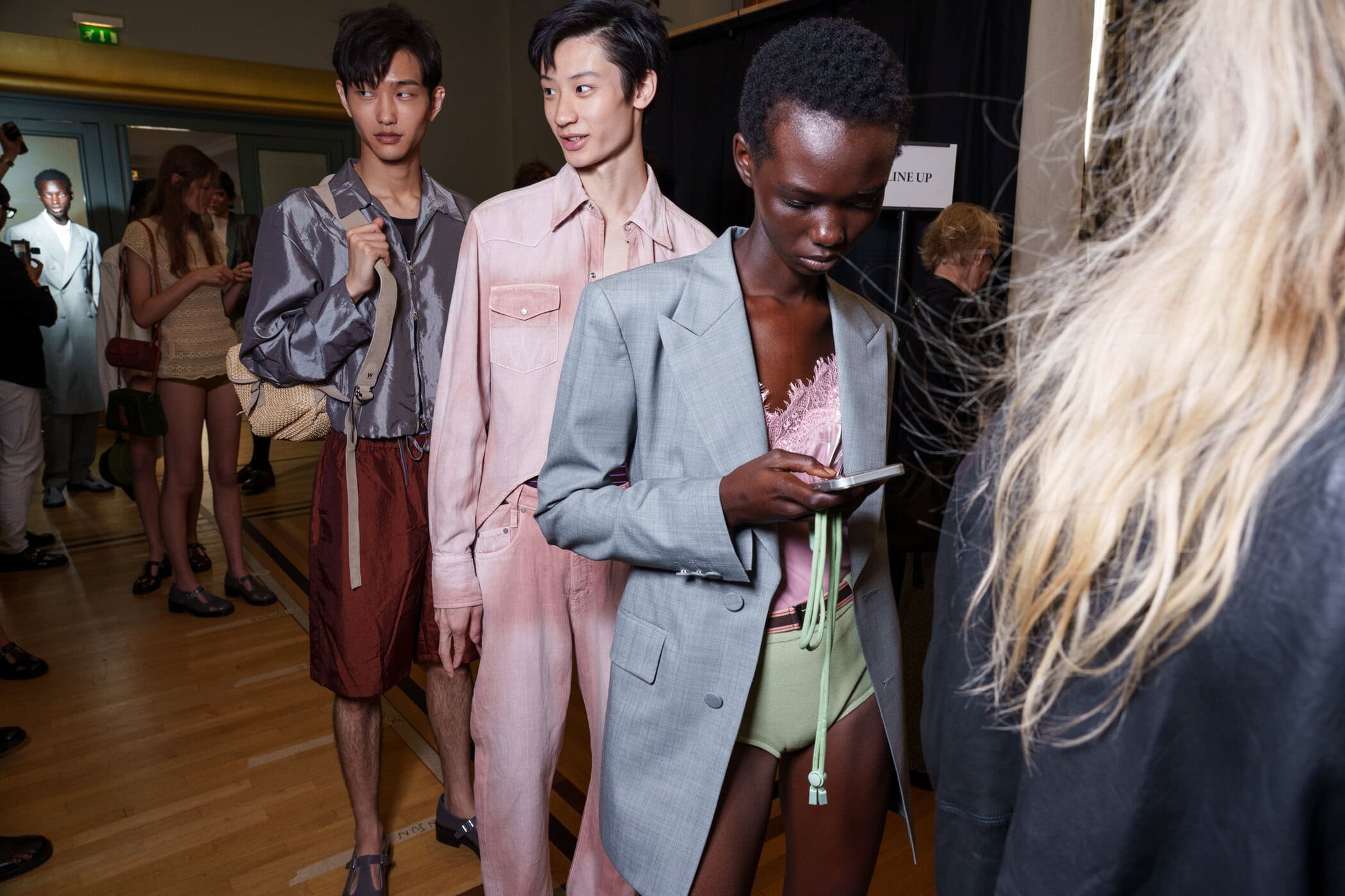 Wooyoungmi Spring 2026 Men's Fashion Show Backstage
