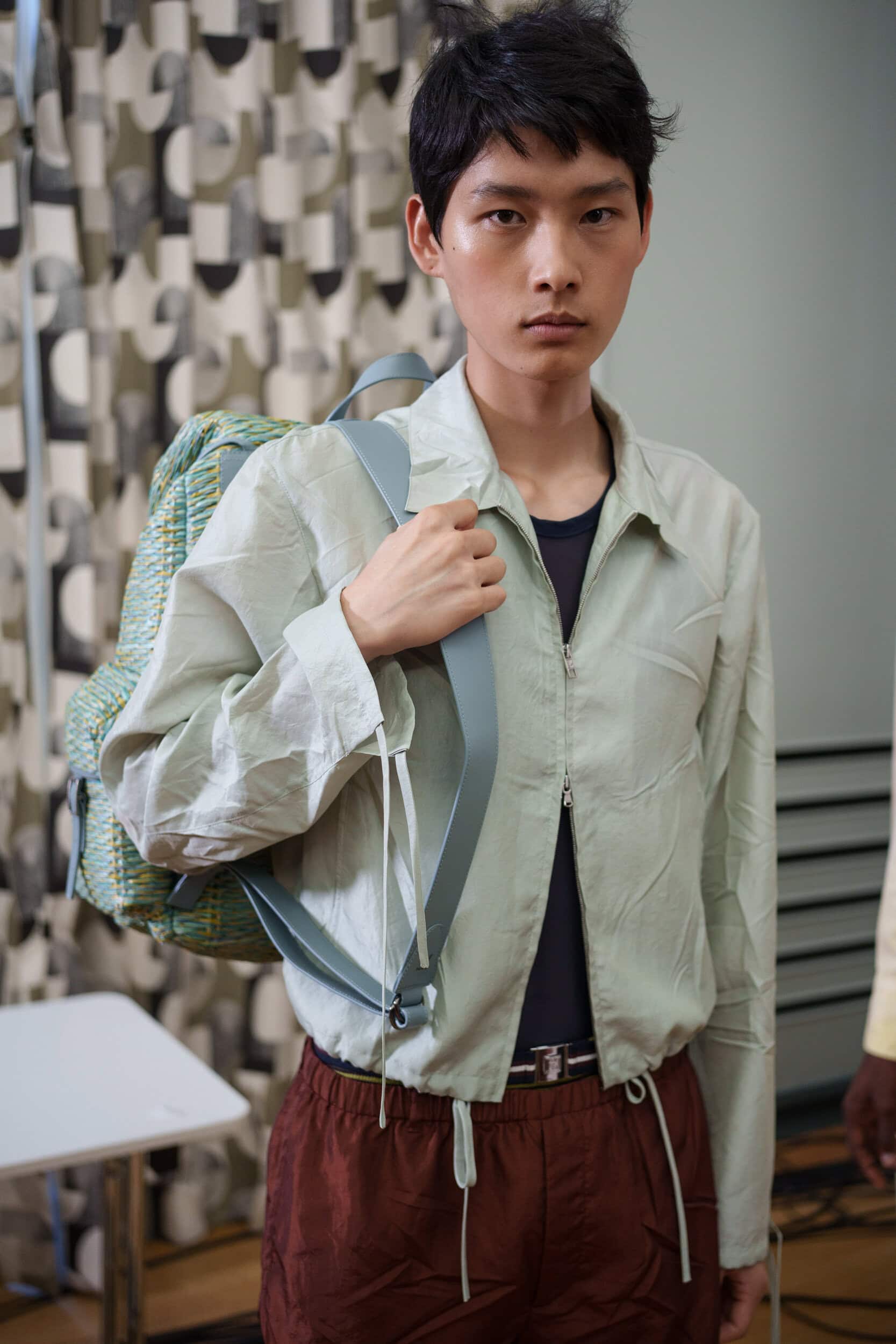 Wooyoungmi Spring 2026 Men's Fashion Show Backstage