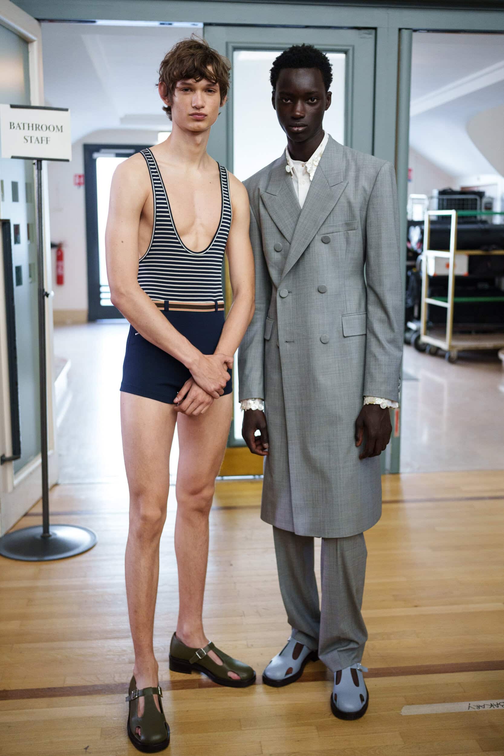 Wooyoungmi Spring 2026 Men's Fashion Show Backstage