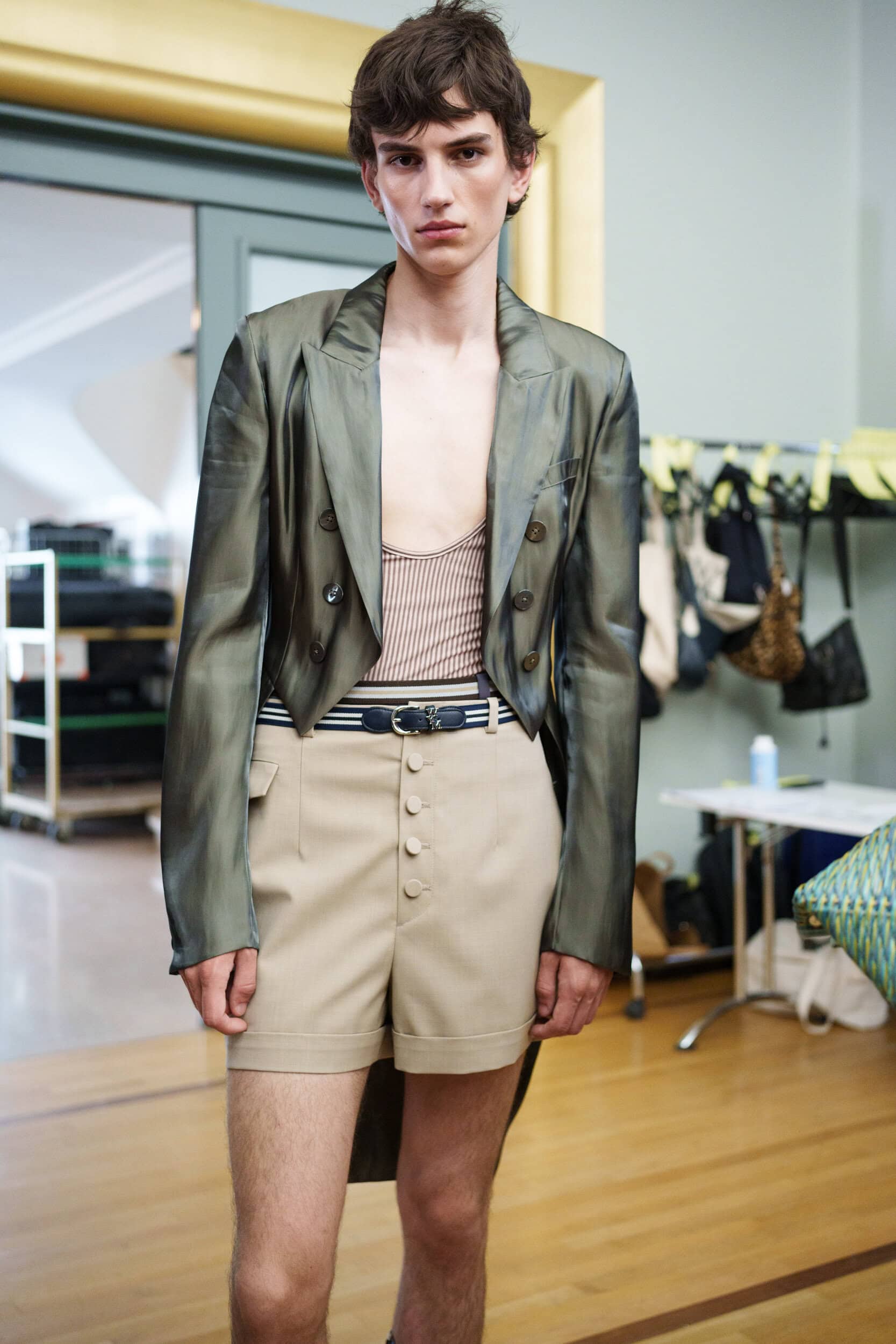 Wooyoungmi Spring 2026 Men's Fashion Show Backstage