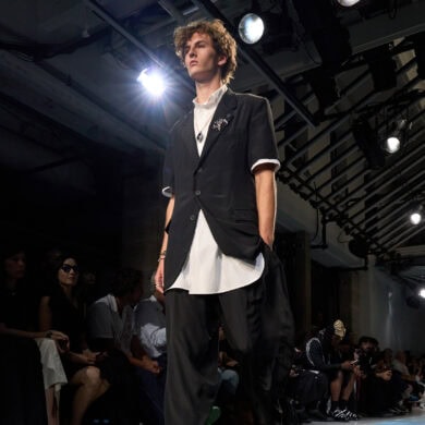 Yohji Yamamoto Spring 2026 Men's Fashion Show Atmosphere