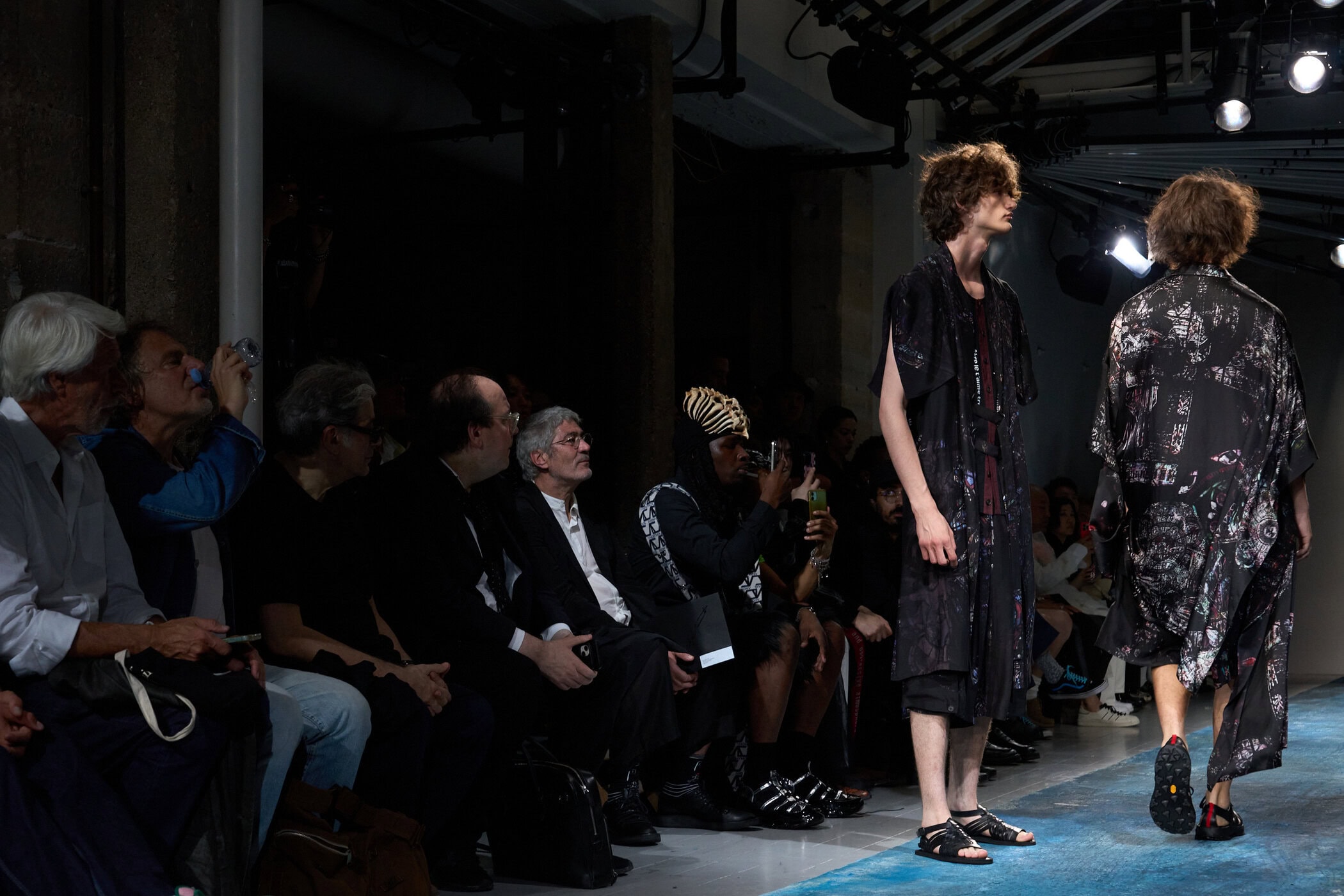 Yohji Yamamoto Spring 2026 Men's Fashion Show Atmosphere
