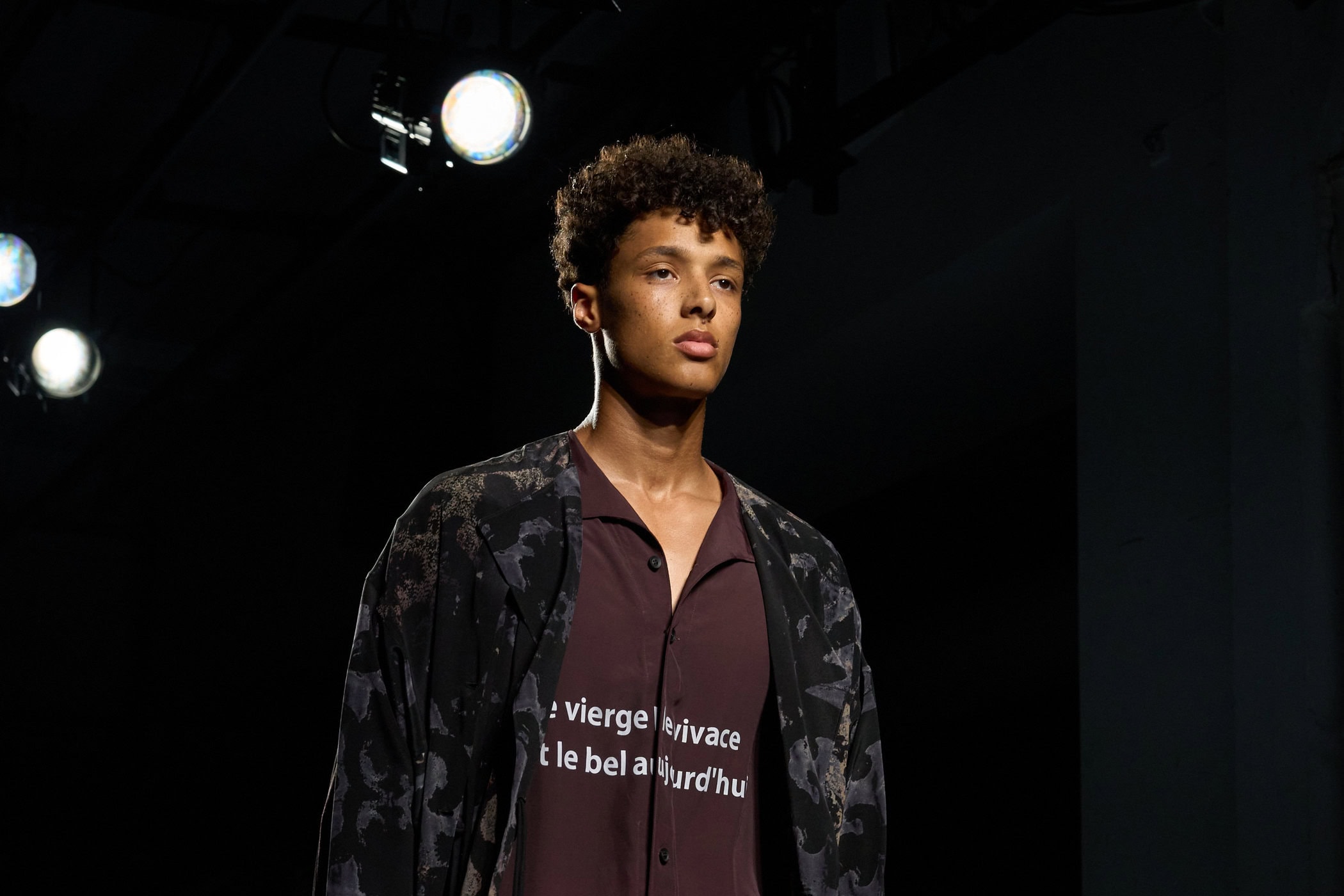 Yohji Yamamoto Spring 2026 Men's Fashion Show Atmosphere