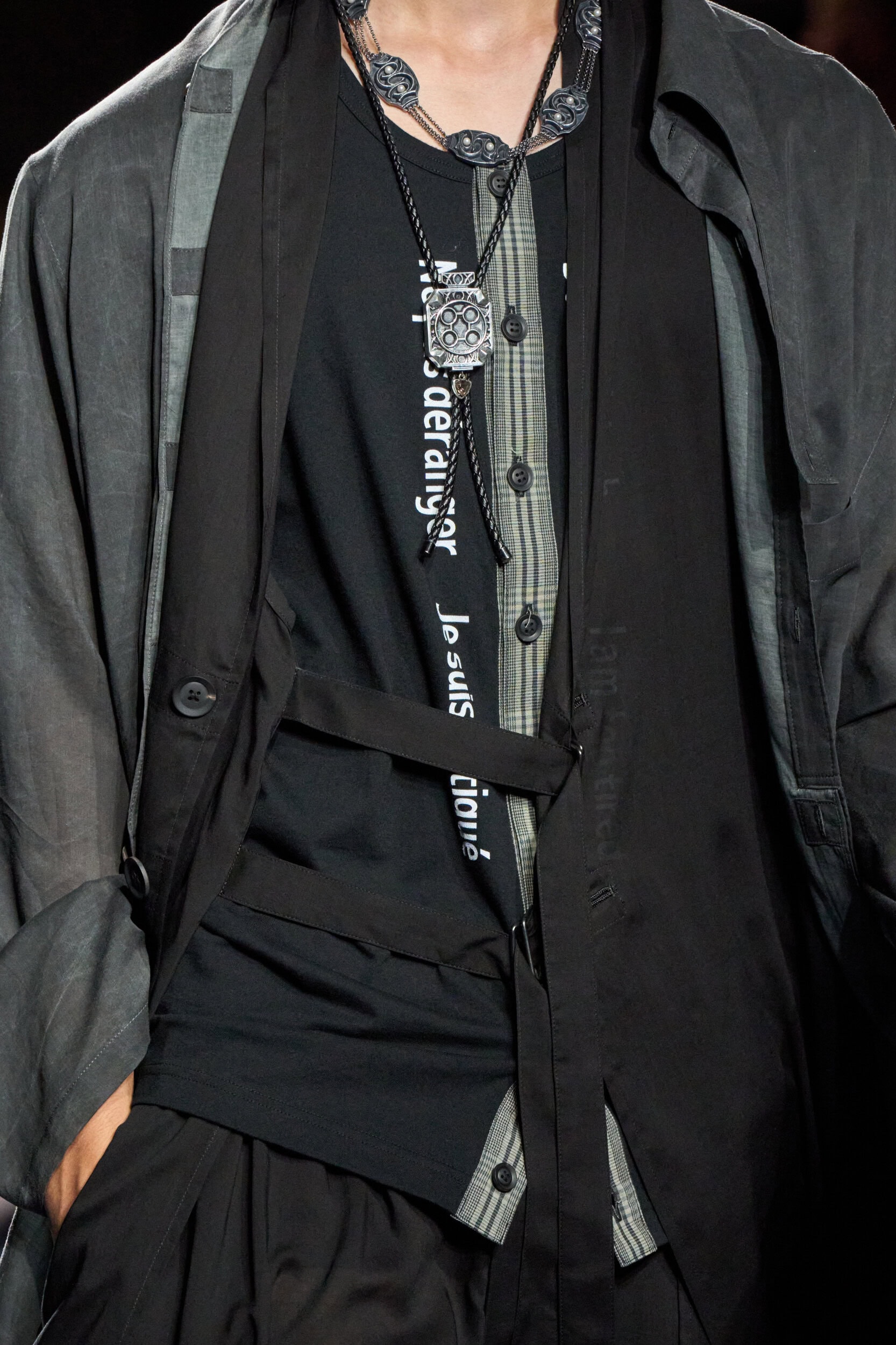Yohji Yamamoto Spring 2026 Men's Fashion Show Details