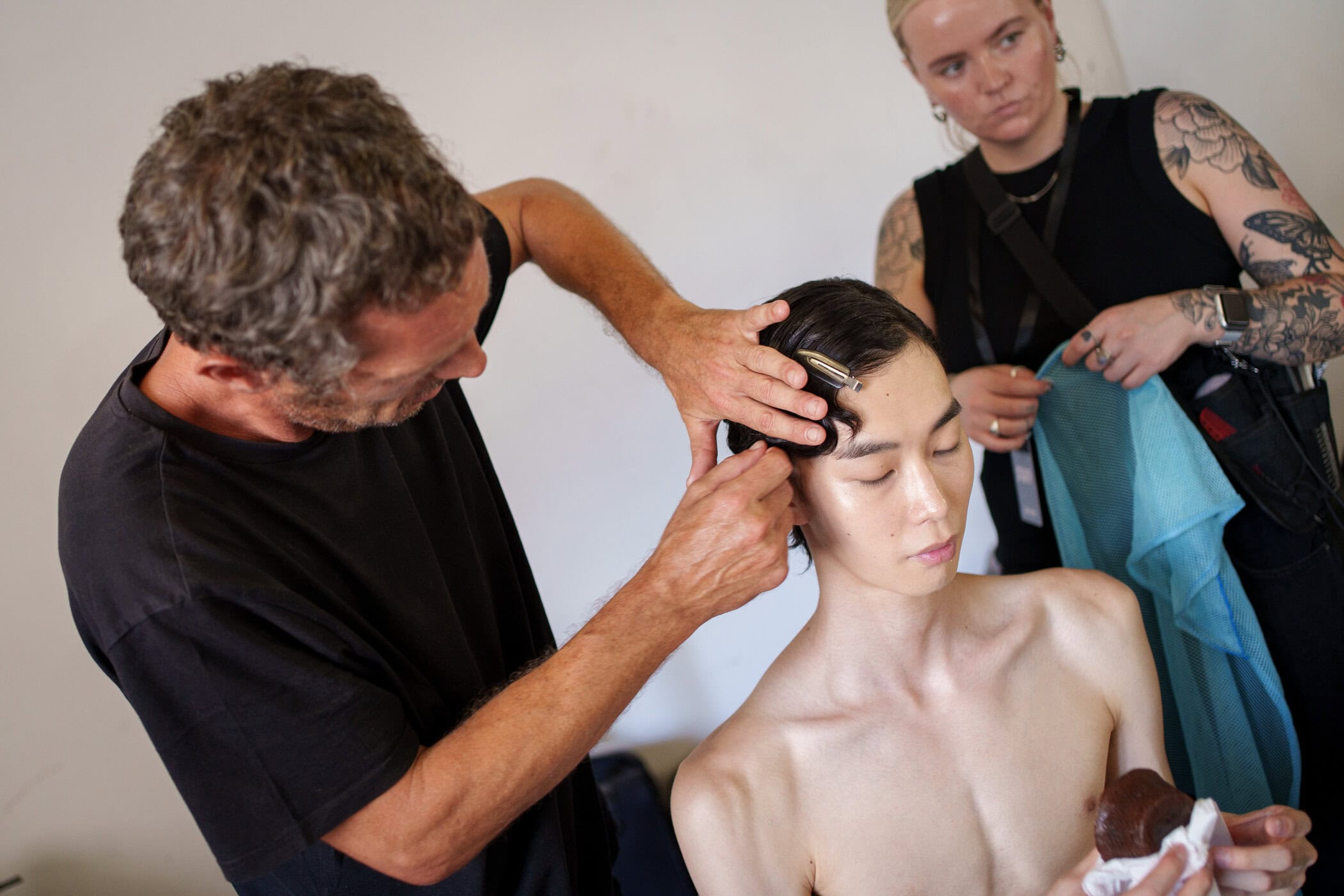 Ziggy Chen Spring 2026 Men's Fashion Show Backstage
