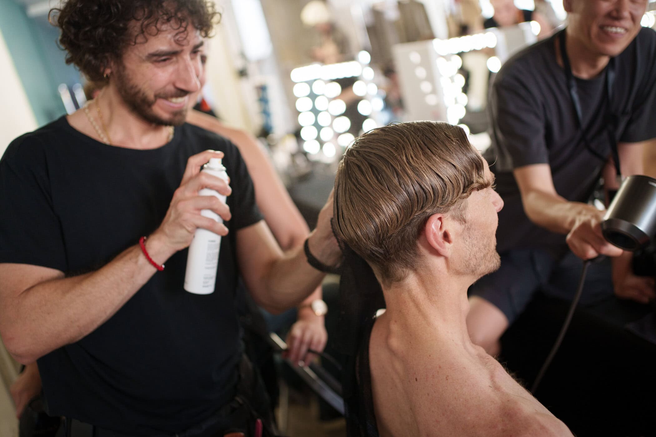 Ziggy Chen Spring 2026 Men's Fashion Show Backstage