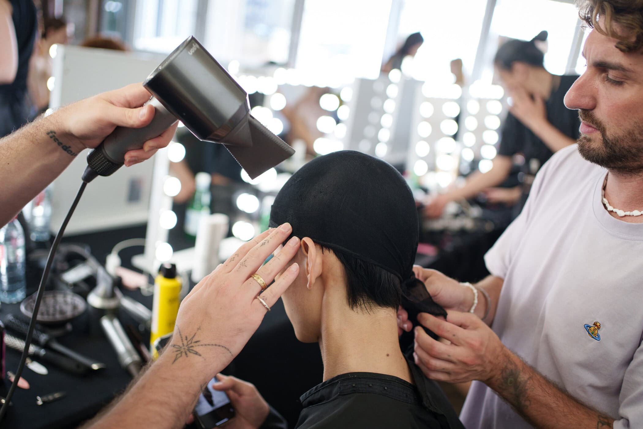 Ziggy Chen Spring 2026 Men's Fashion Show Backstage