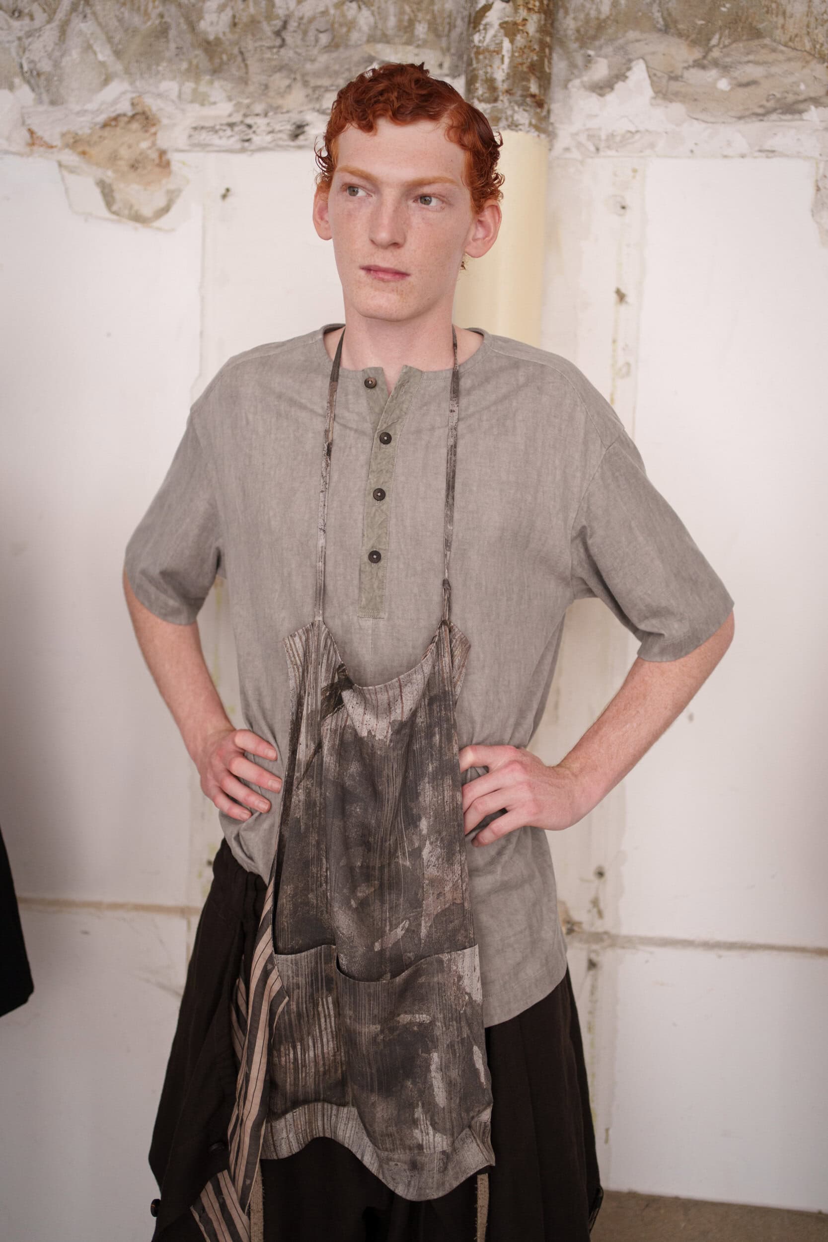 Ziggy Chen Spring 2026 Men's Fashion Show Backstage