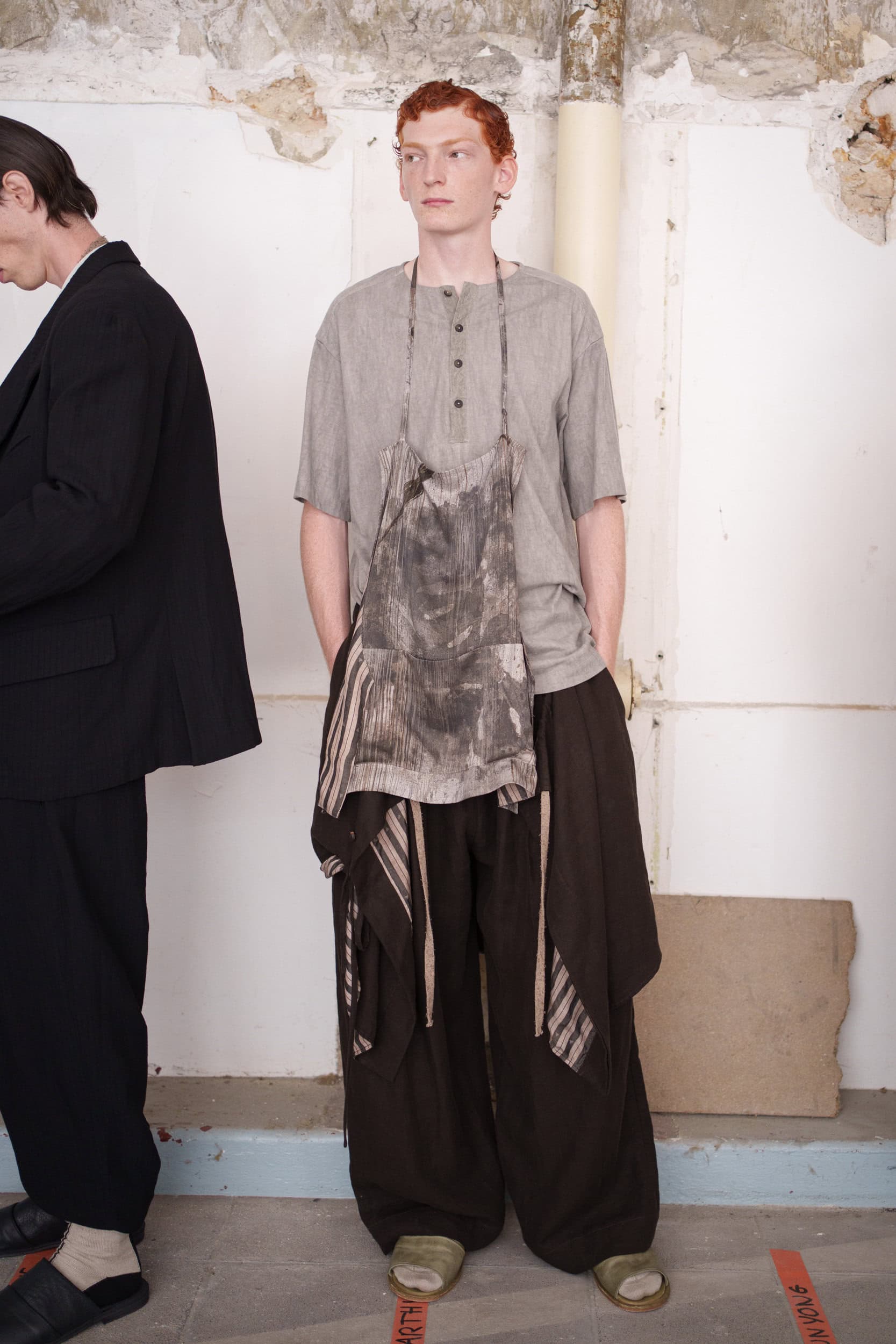 Ziggy Chen Spring 2026 Men's Fashion Show Backstage