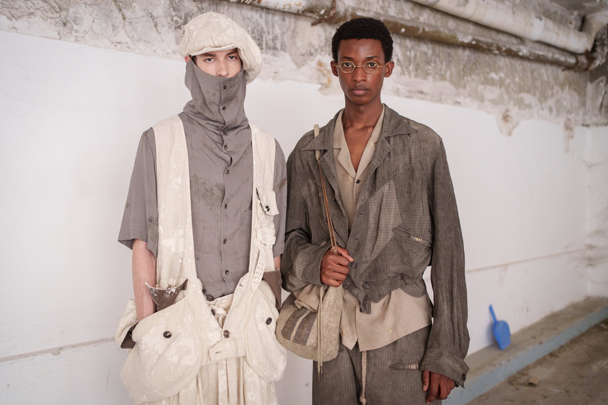 Ziggy Chen Spring 2026 Men's Fashion Show Backstage