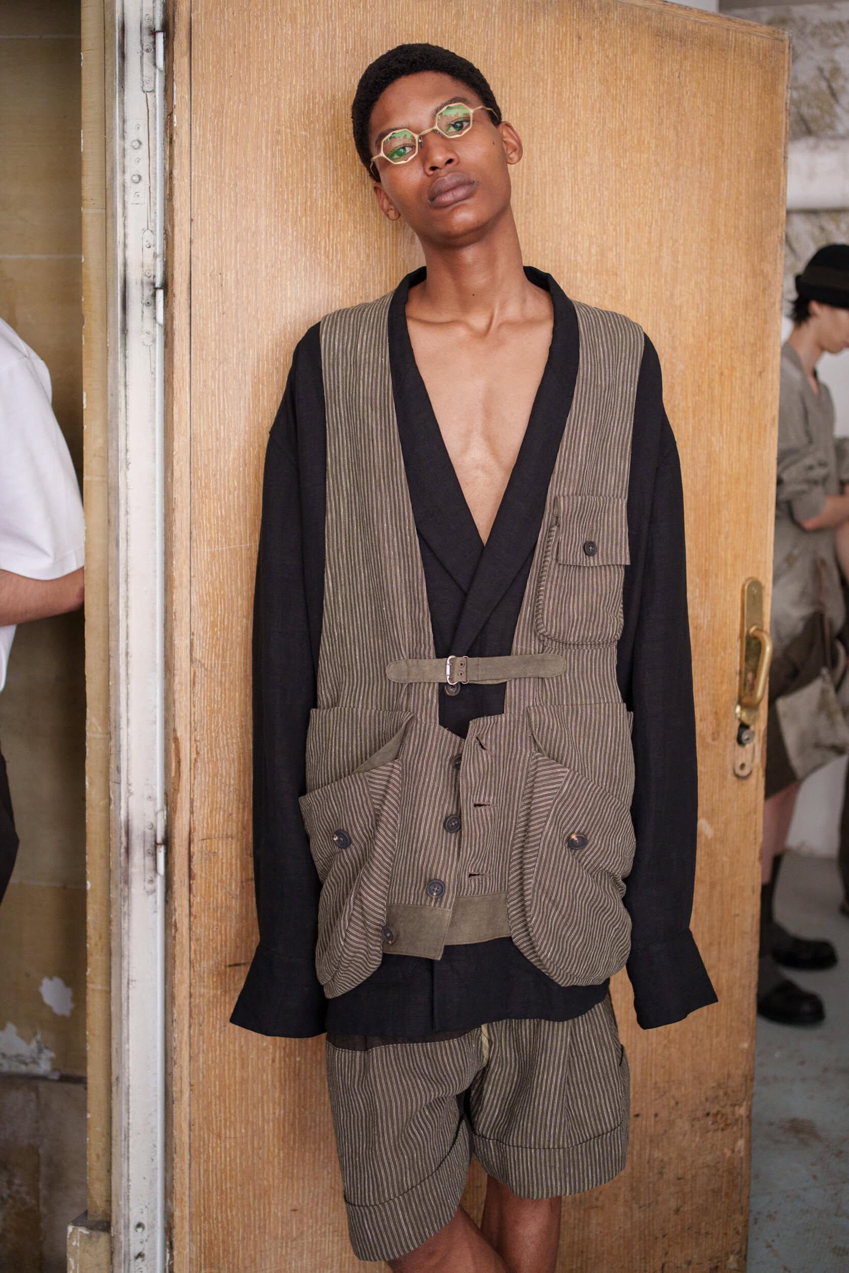 Ziggy Chen Spring 2026 Men's Fashion Show Backstage