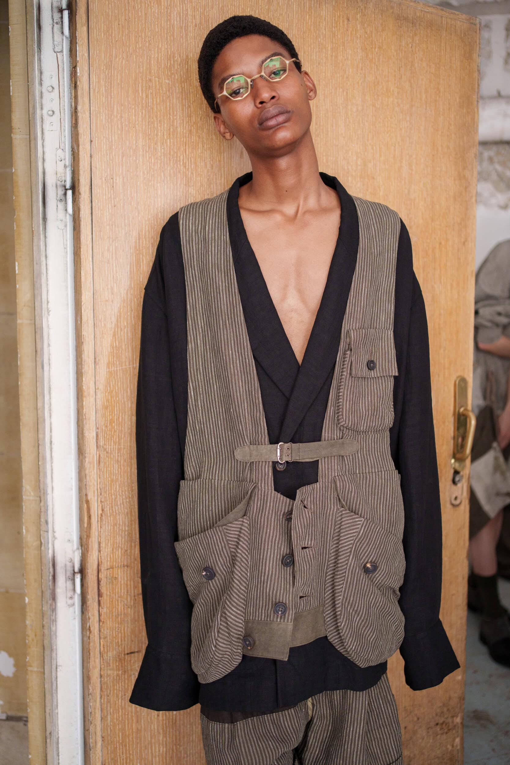 Ziggy Chen Spring 2026 Men's Fashion Show Backstage