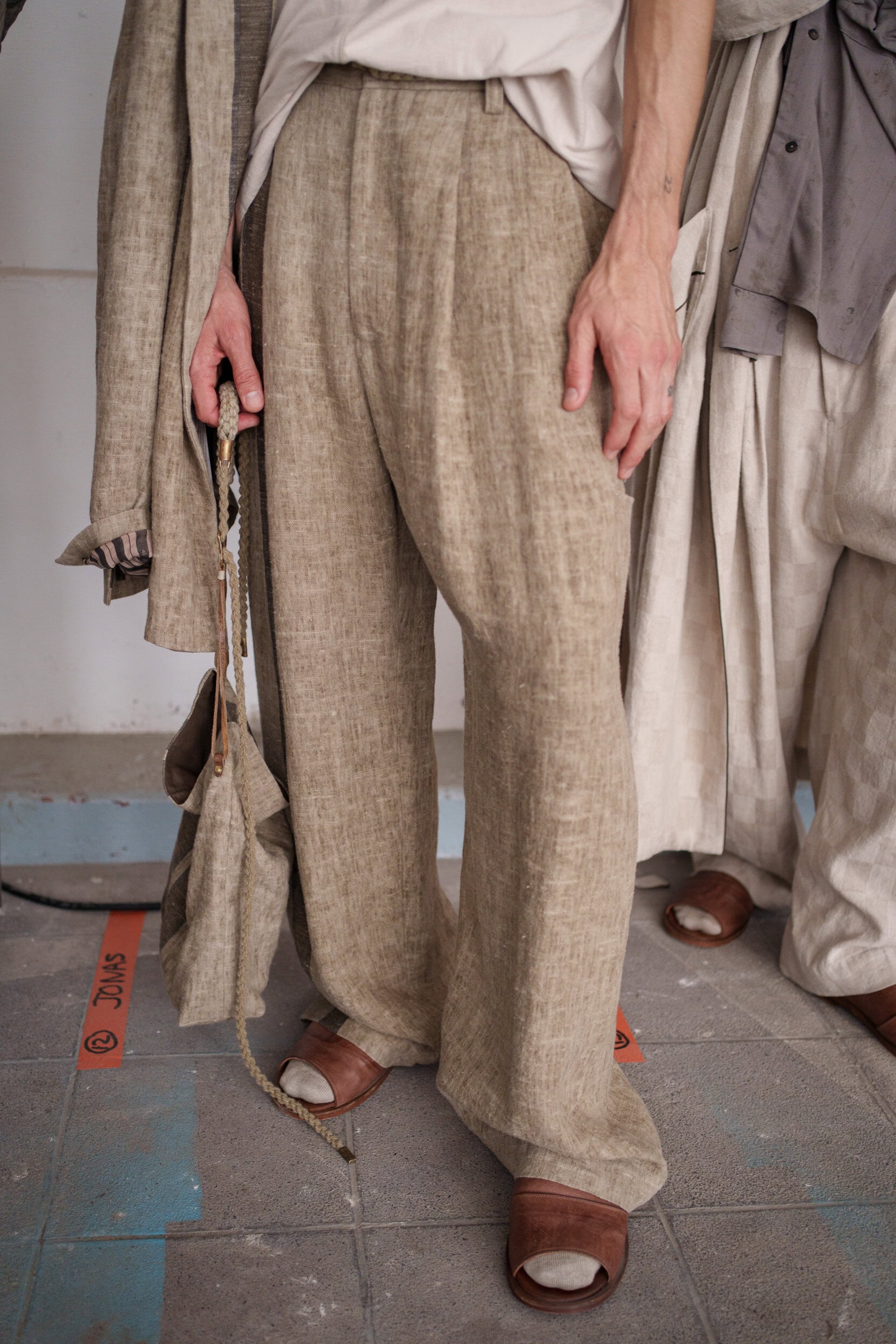 Ziggy Chen Spring 2026 Men's Fashion Show Backstage