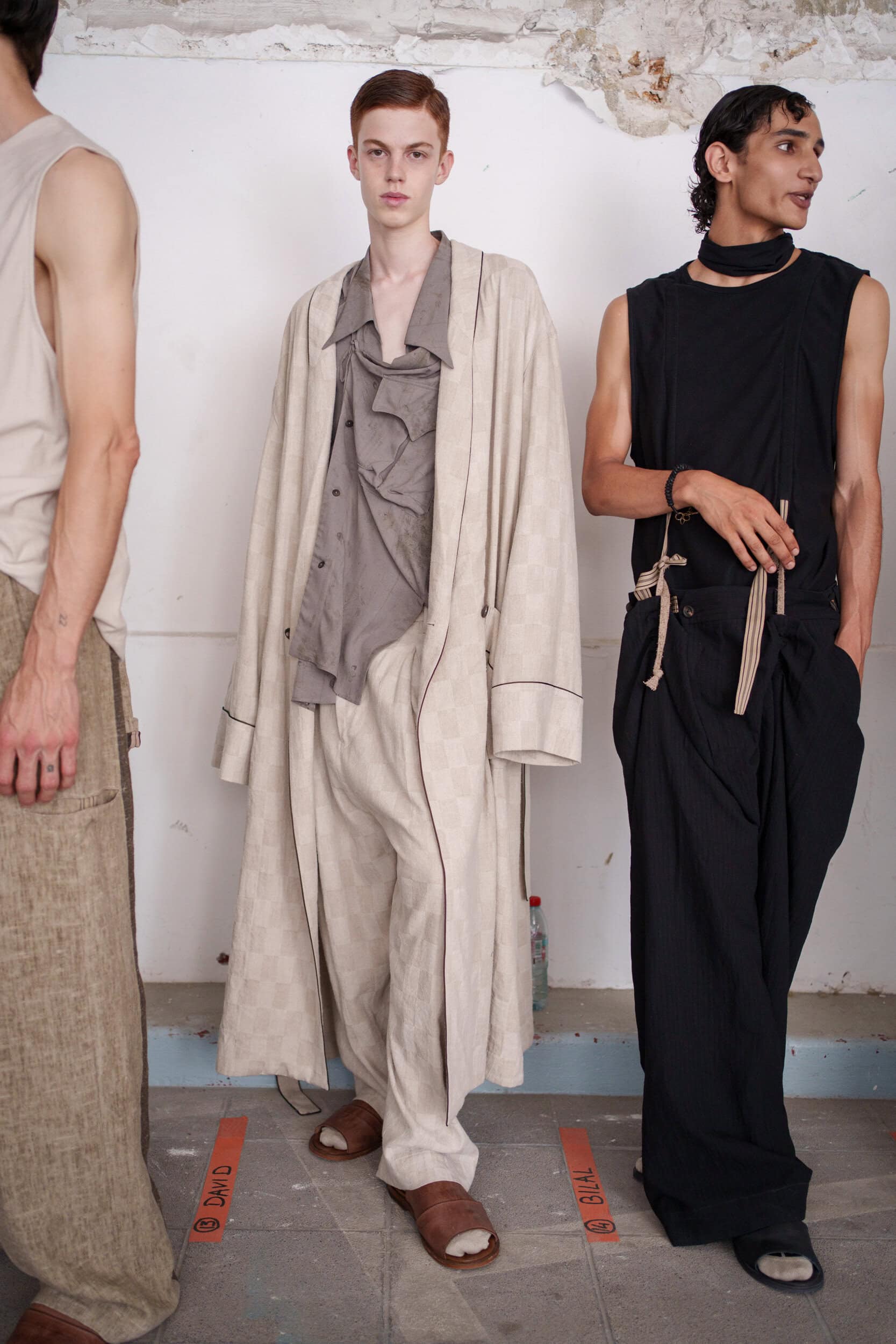 Ziggy Chen Spring 2026 Men's Fashion Show Backstage