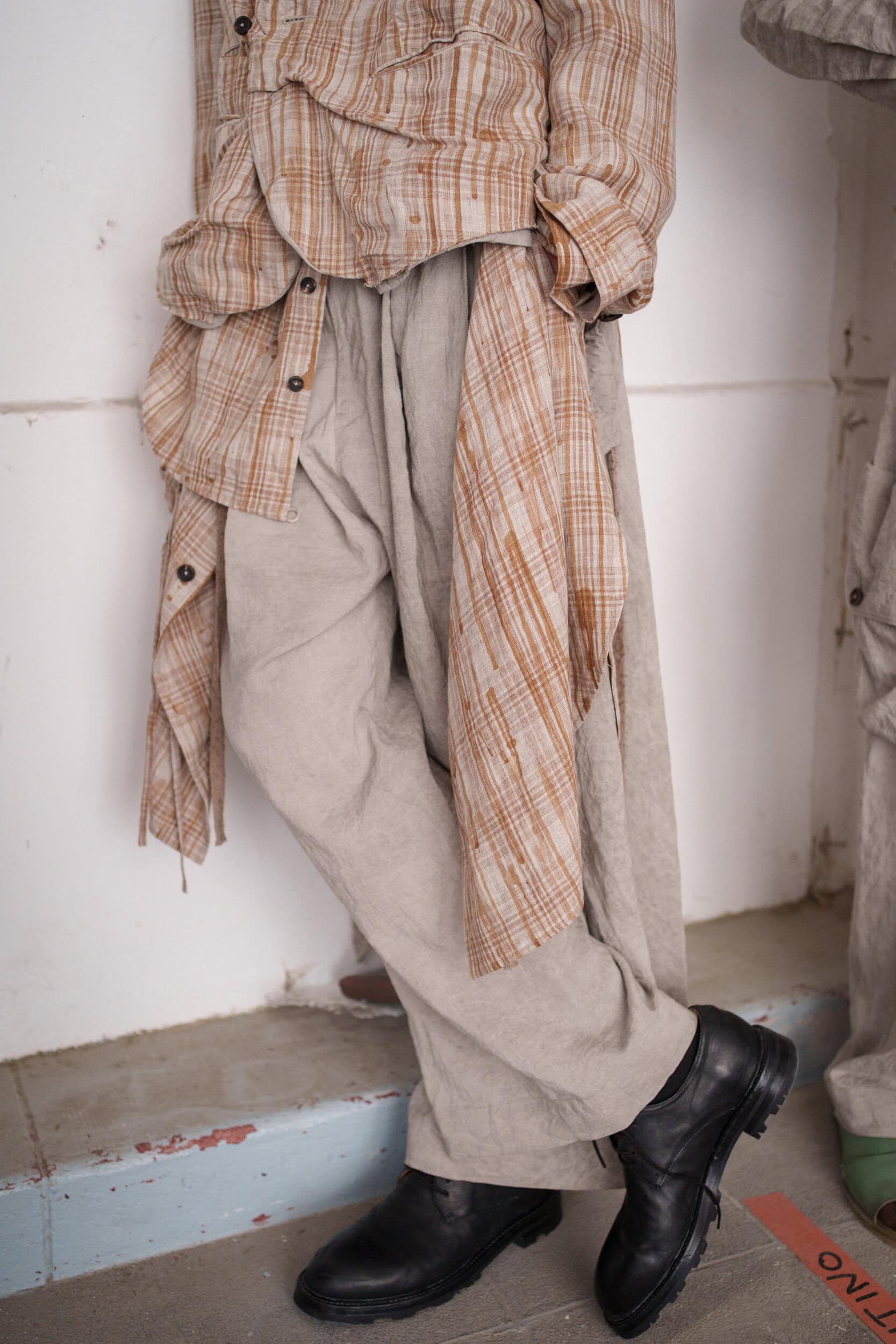 Ziggy Chen Spring 2026 Men's Fashion Show Backstage