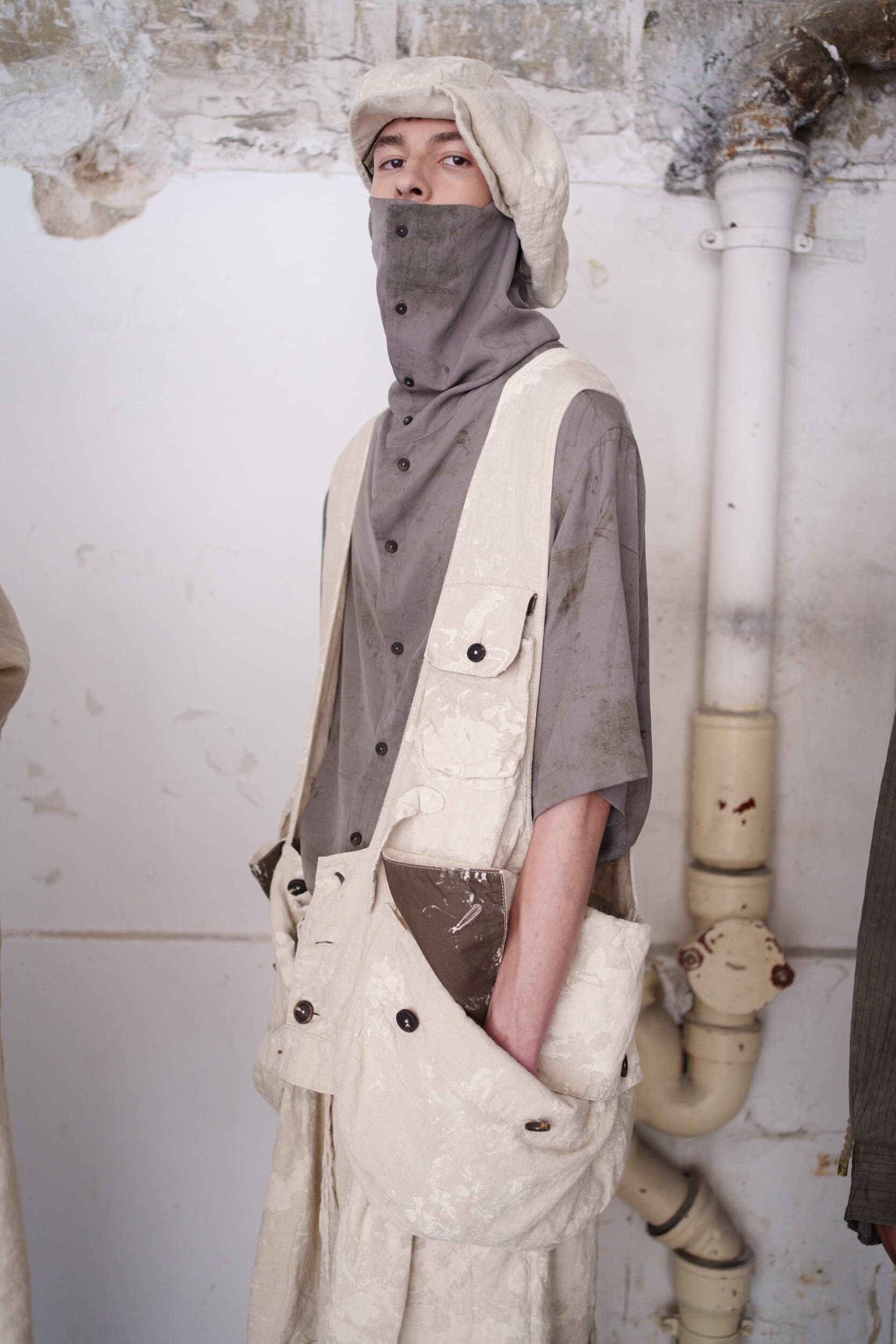 Ziggy Chen Spring 2026 Men's Fashion Show Backstage