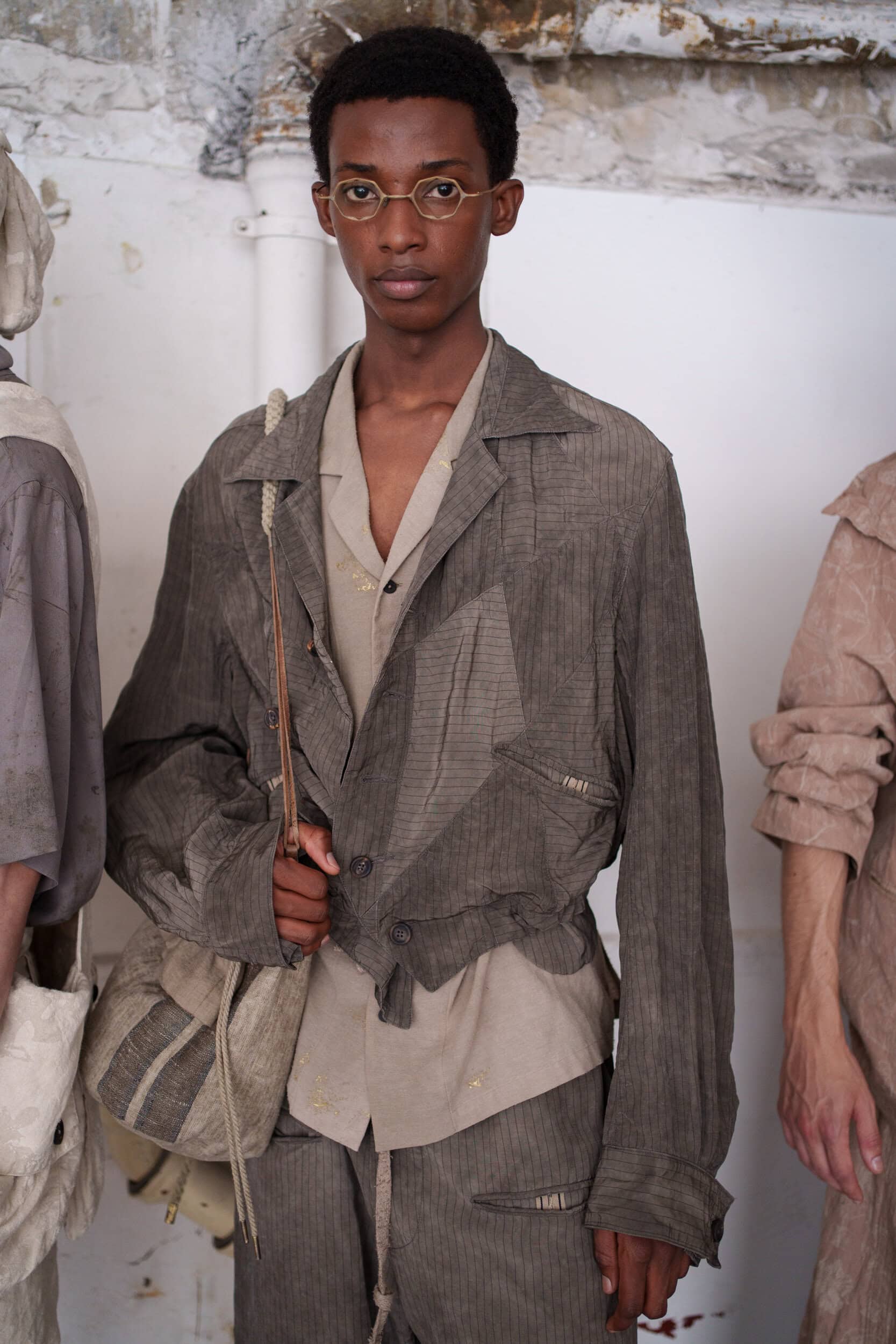 Ziggy Chen Spring 2026 Men's Fashion Show Backstage