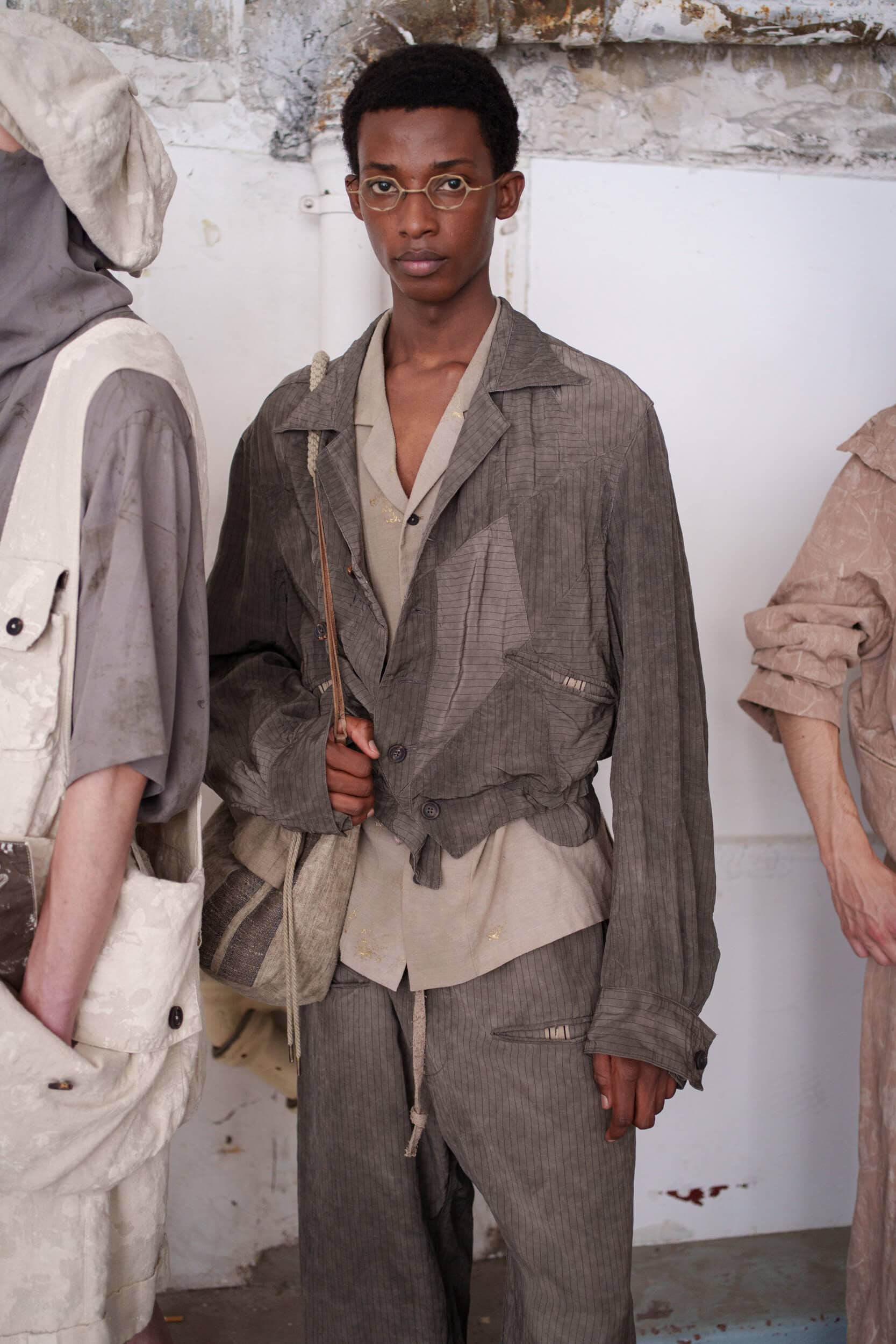 Ziggy Chen Spring 2026 Men's Fashion Show Backstage
