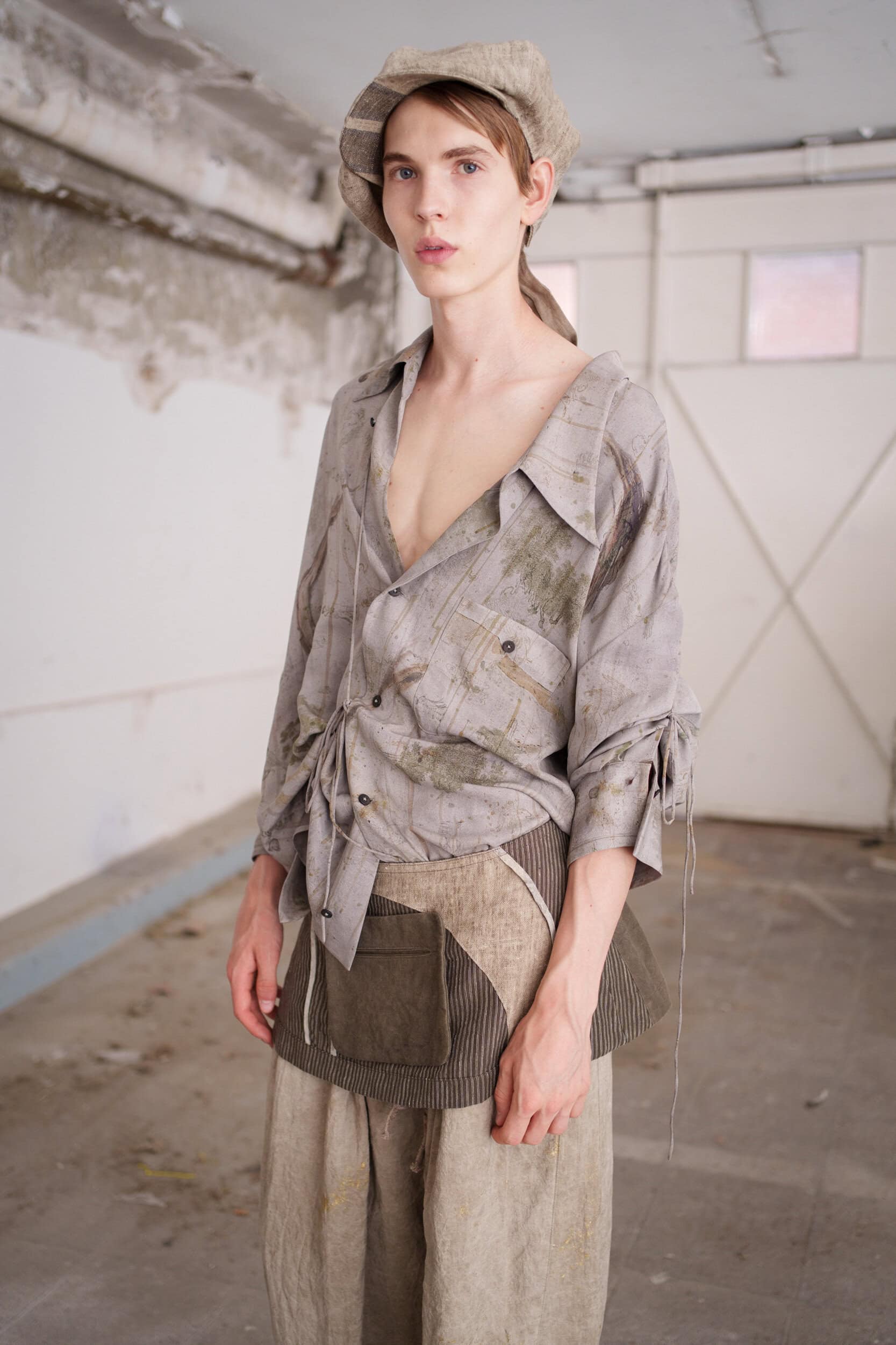 Ziggy Chen Spring 2026 Men's Fashion Show Backstage