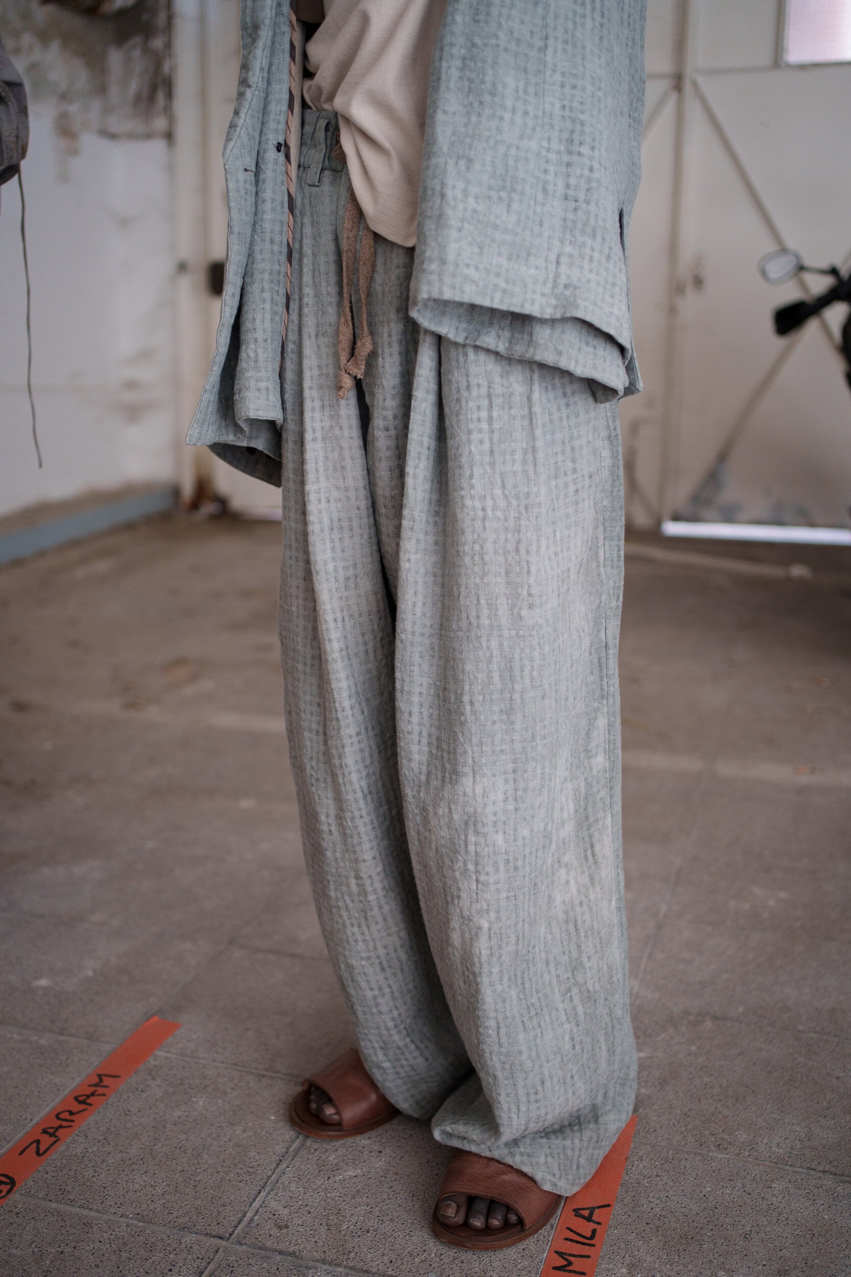Ziggy Chen Spring 2026 Men's Fashion Show Backstage