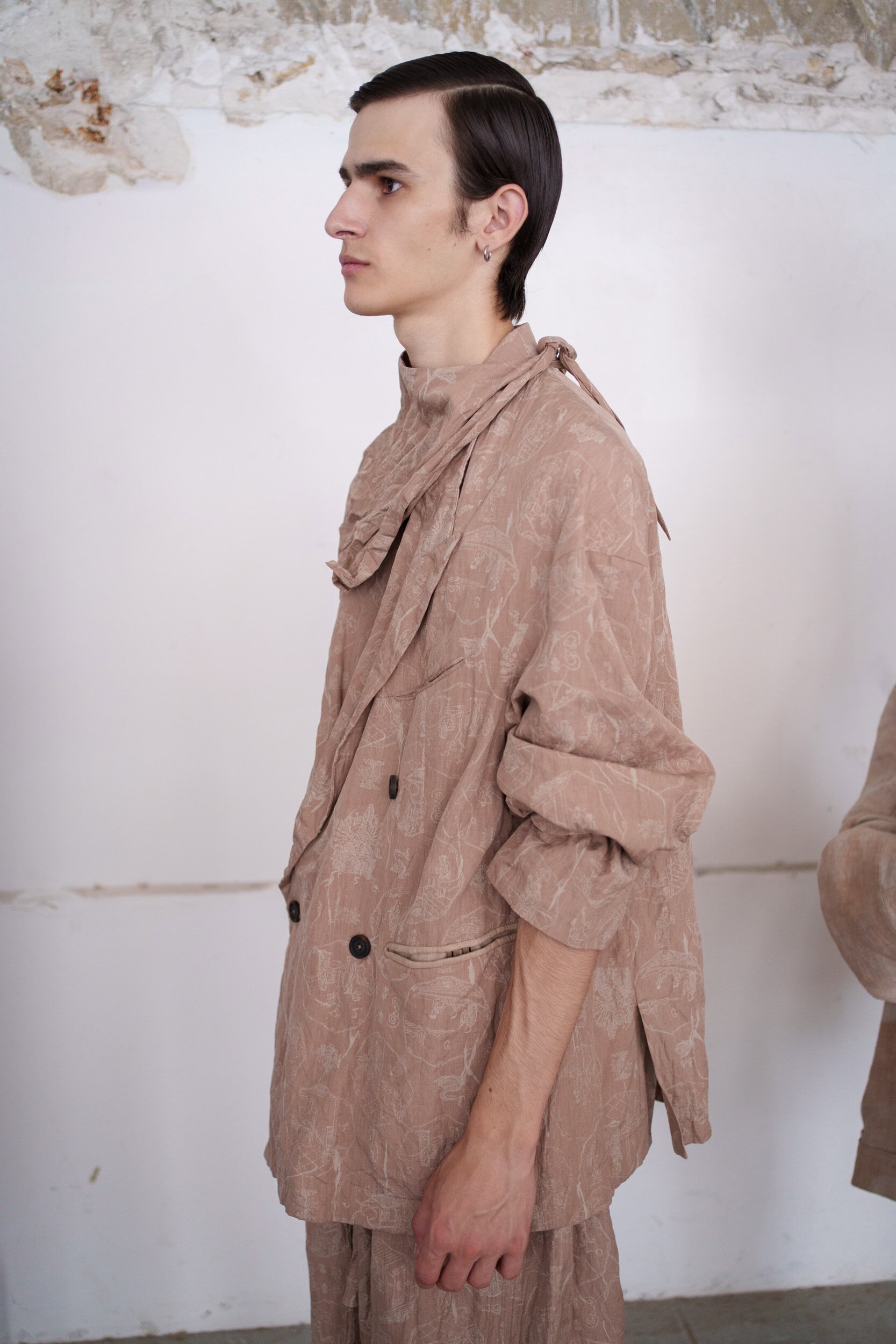Ziggy Chen Spring 2026 Men's Fashion Show Backstage