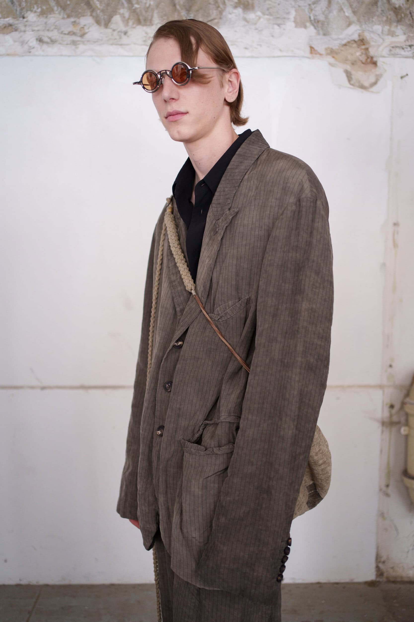 Ziggy Chen Spring 2026 Men's Fashion Show Backstage