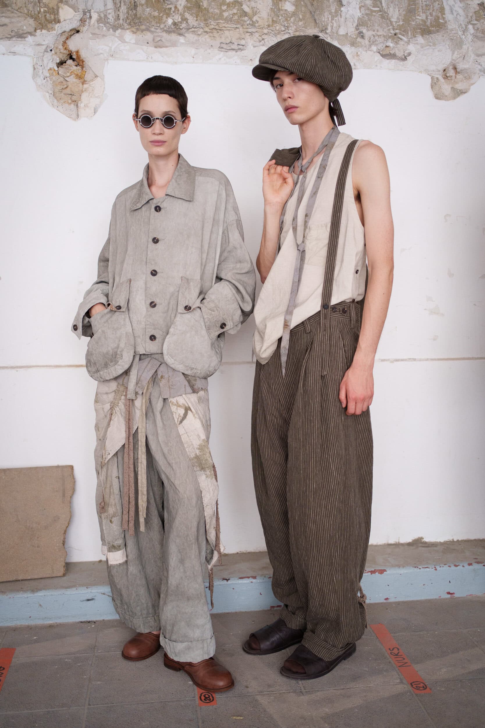 Ziggy Chen Spring 2026 Men's Fashion Show Backstage
