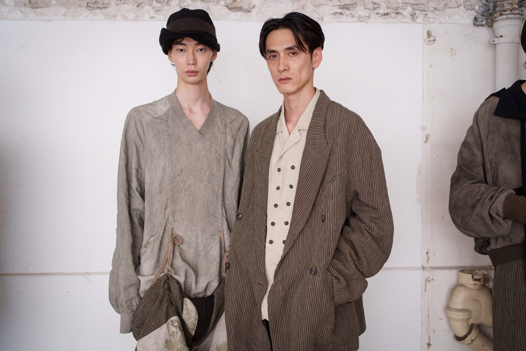 Ziggy Chen Spring 2026 Men's Fashion Show Backstage