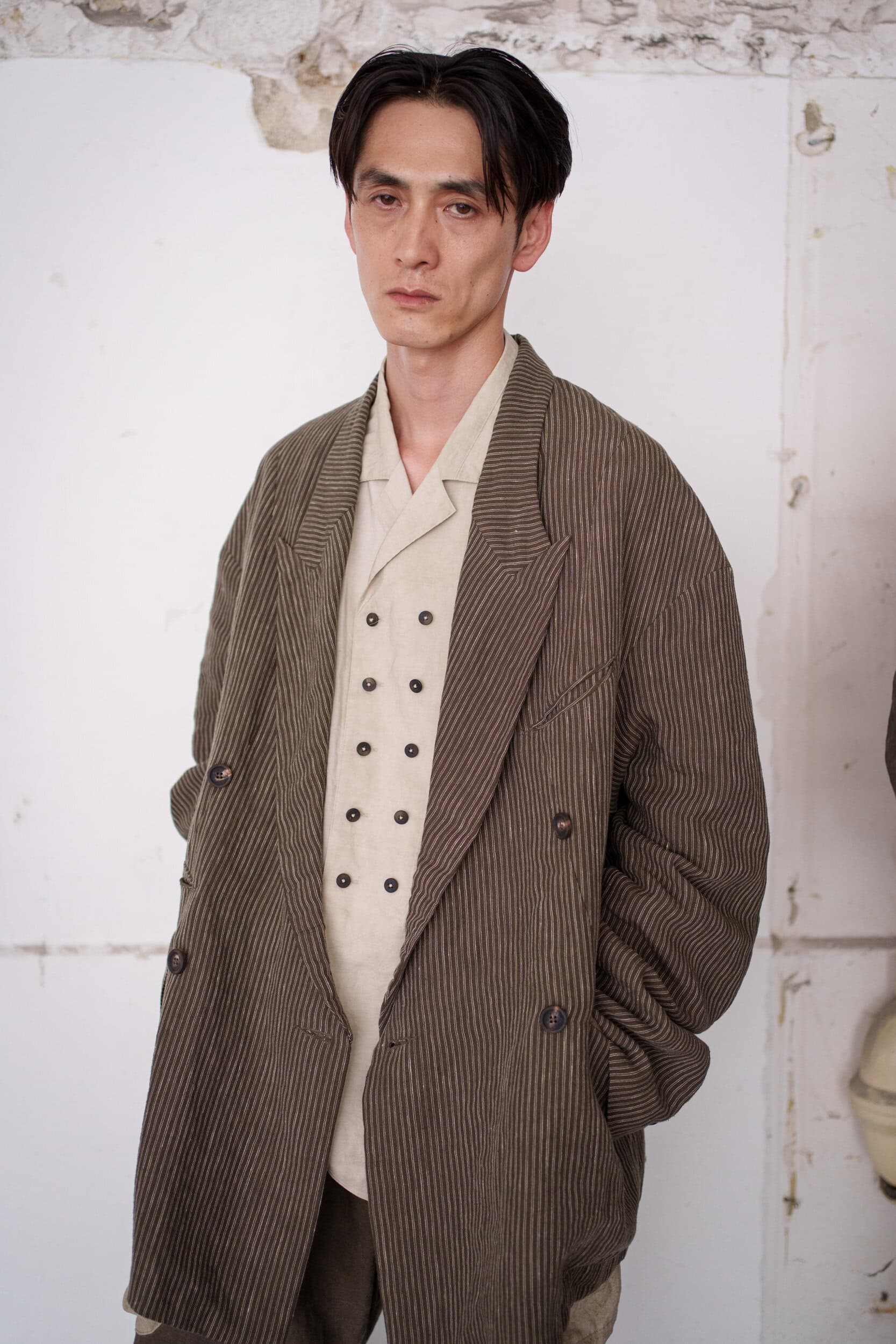 Ziggy Chen Spring 2026 Men's Fashion Show Backstage