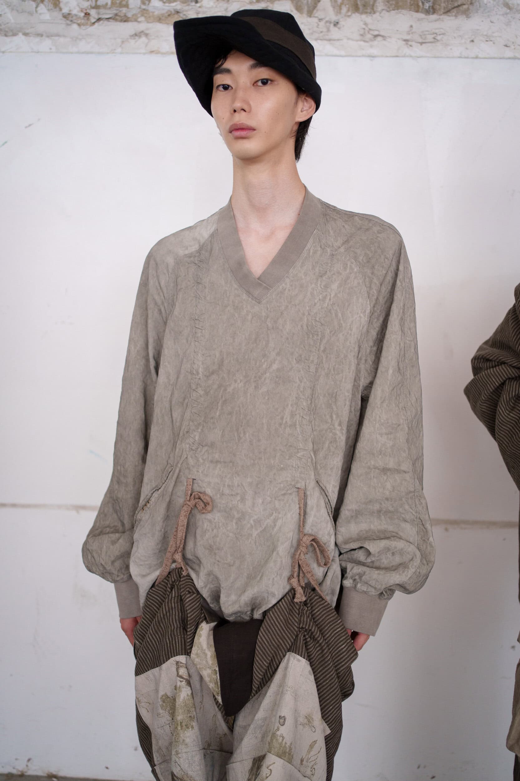Ziggy Chen Spring 2026 Men's Fashion Show Backstage