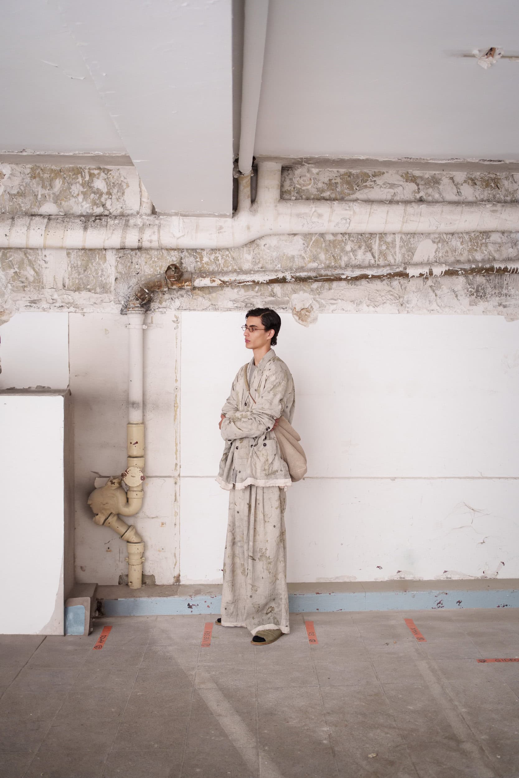 Ziggy Chen Spring 2026 Men's Fashion Show Backstage