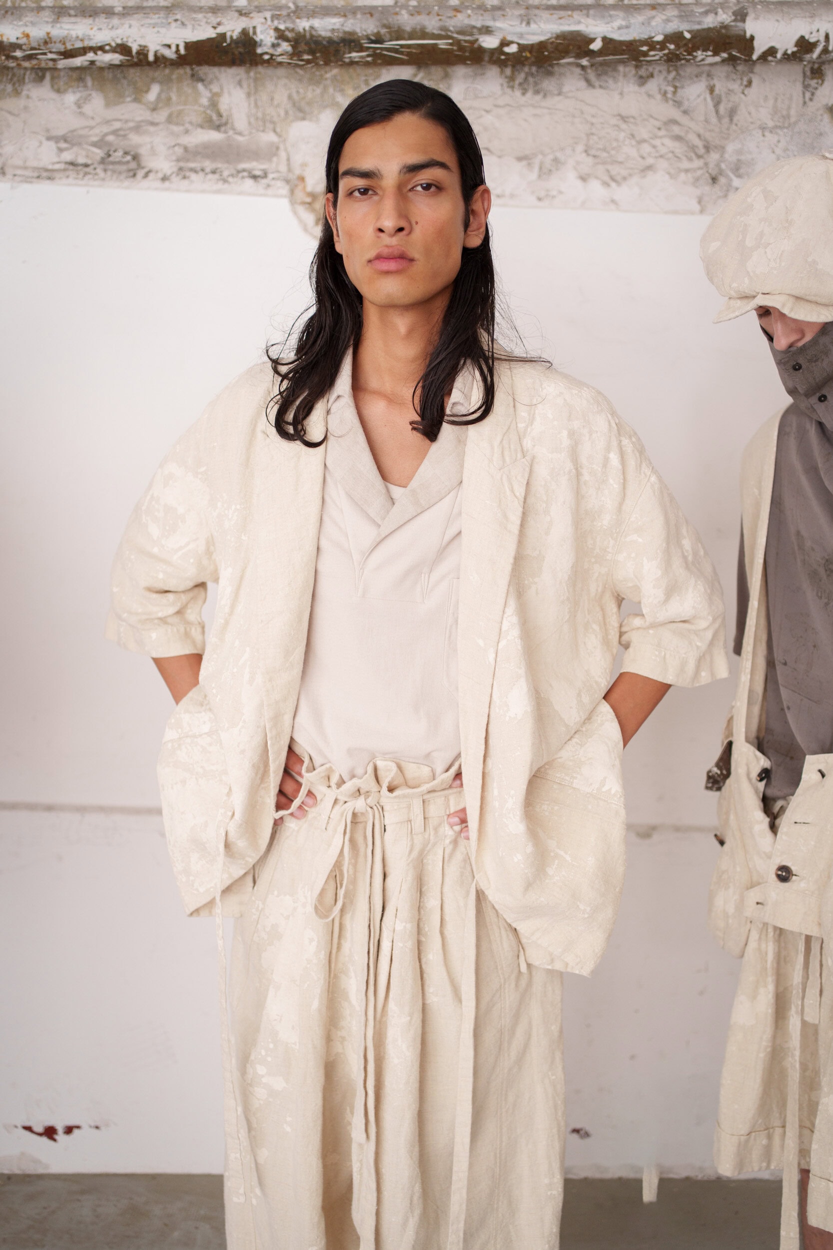 Ziggy Chen Spring 2026 Men's Fashion Show Backstage