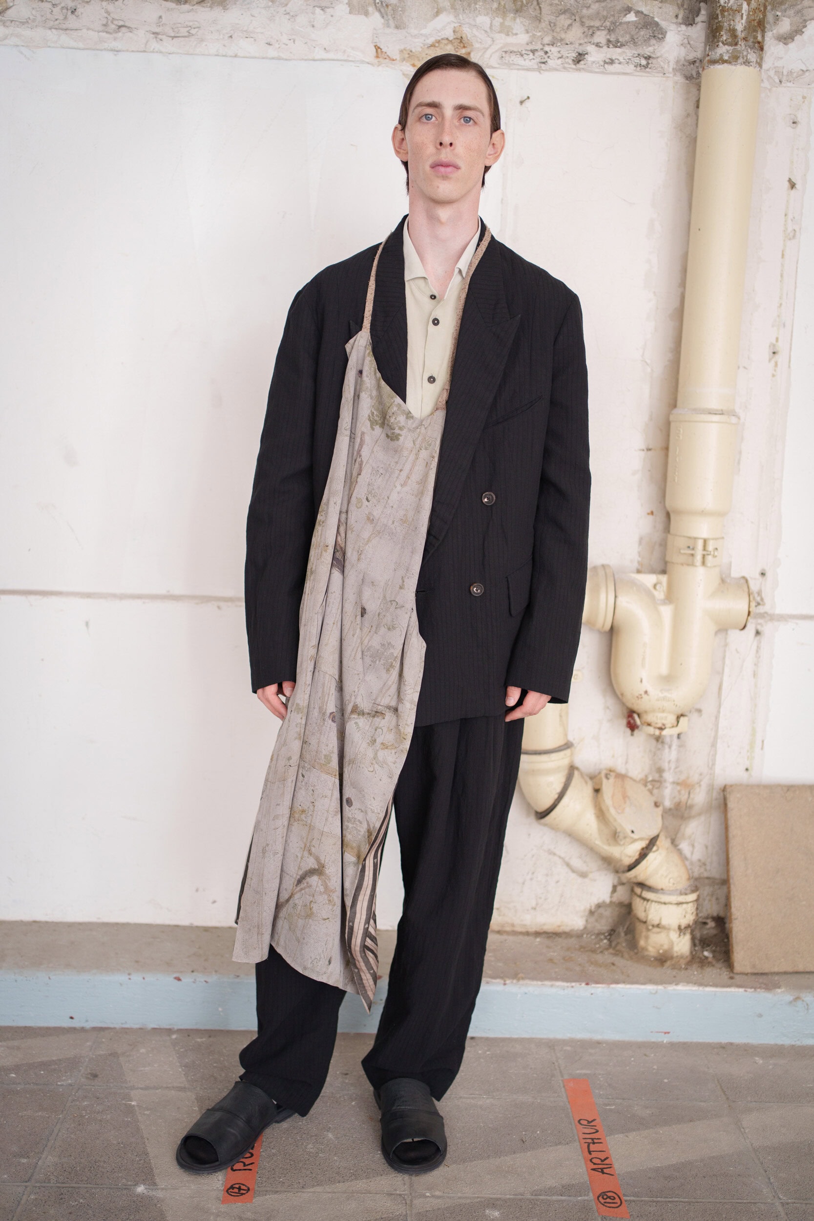 Ziggy Chen Spring 2026 Men's Fashion Show Backstage