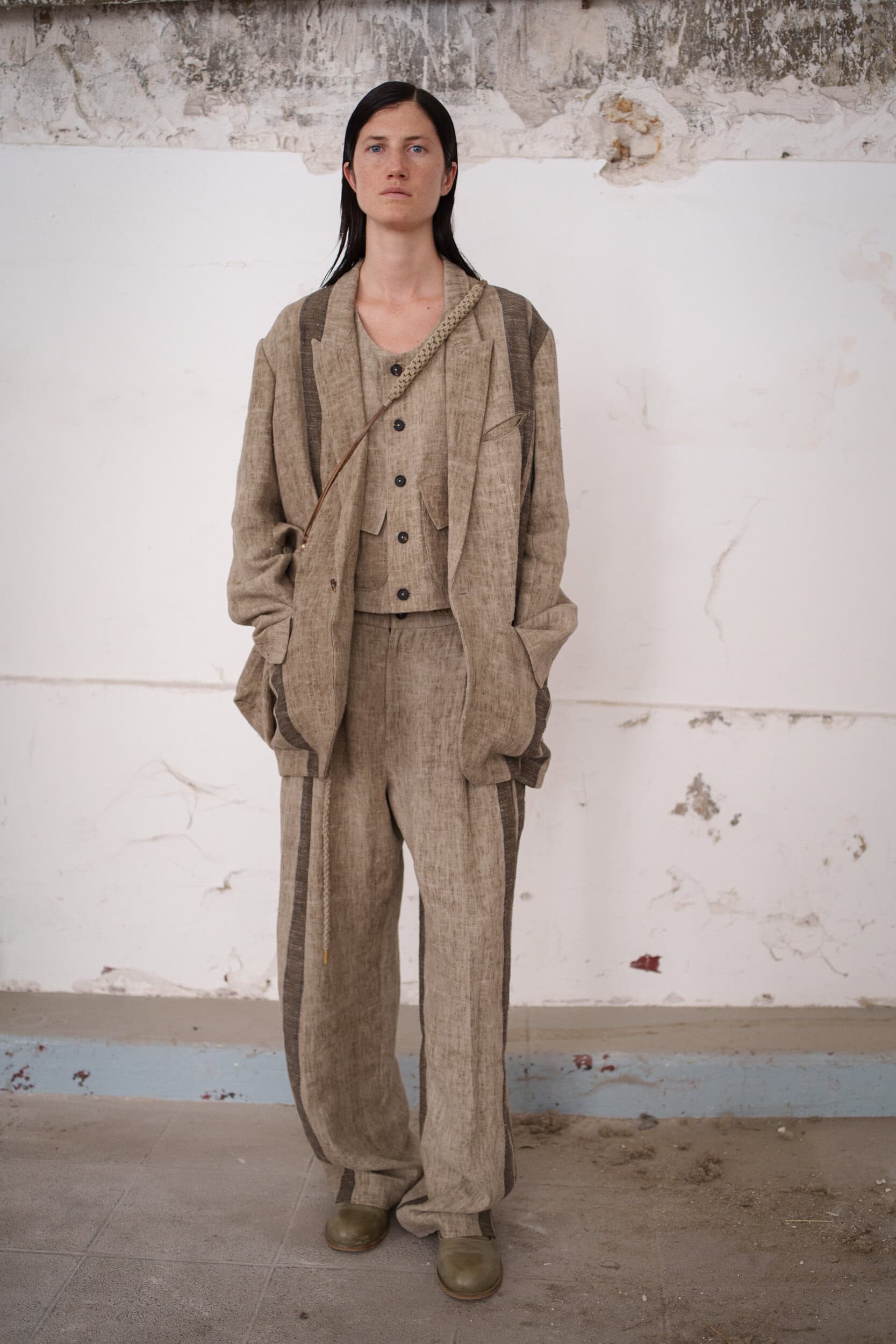 Ziggy Chen Spring 2026 Men's Fashion Show Backstage