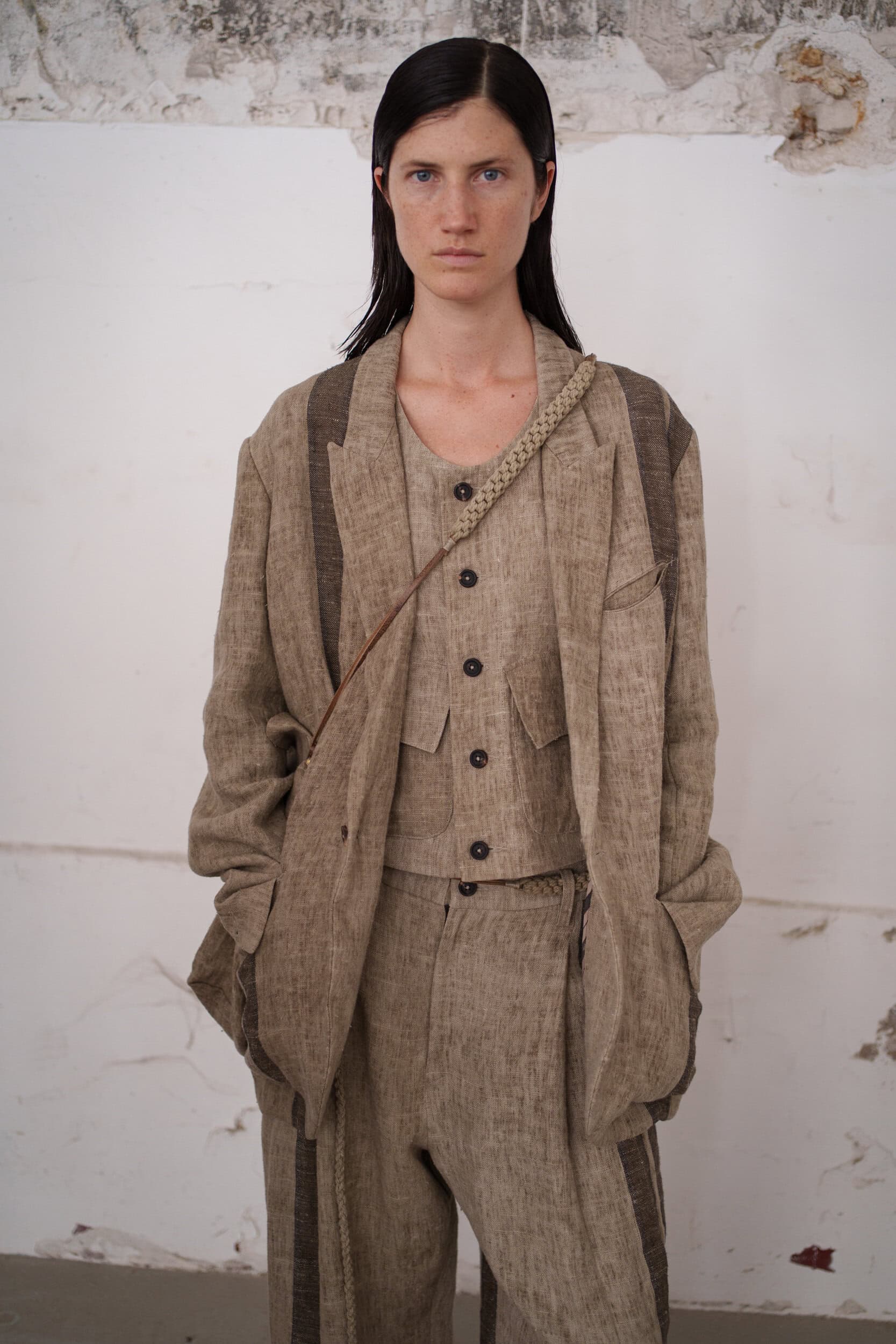 Ziggy Chen Spring 2026 Men's Fashion Show Backstage