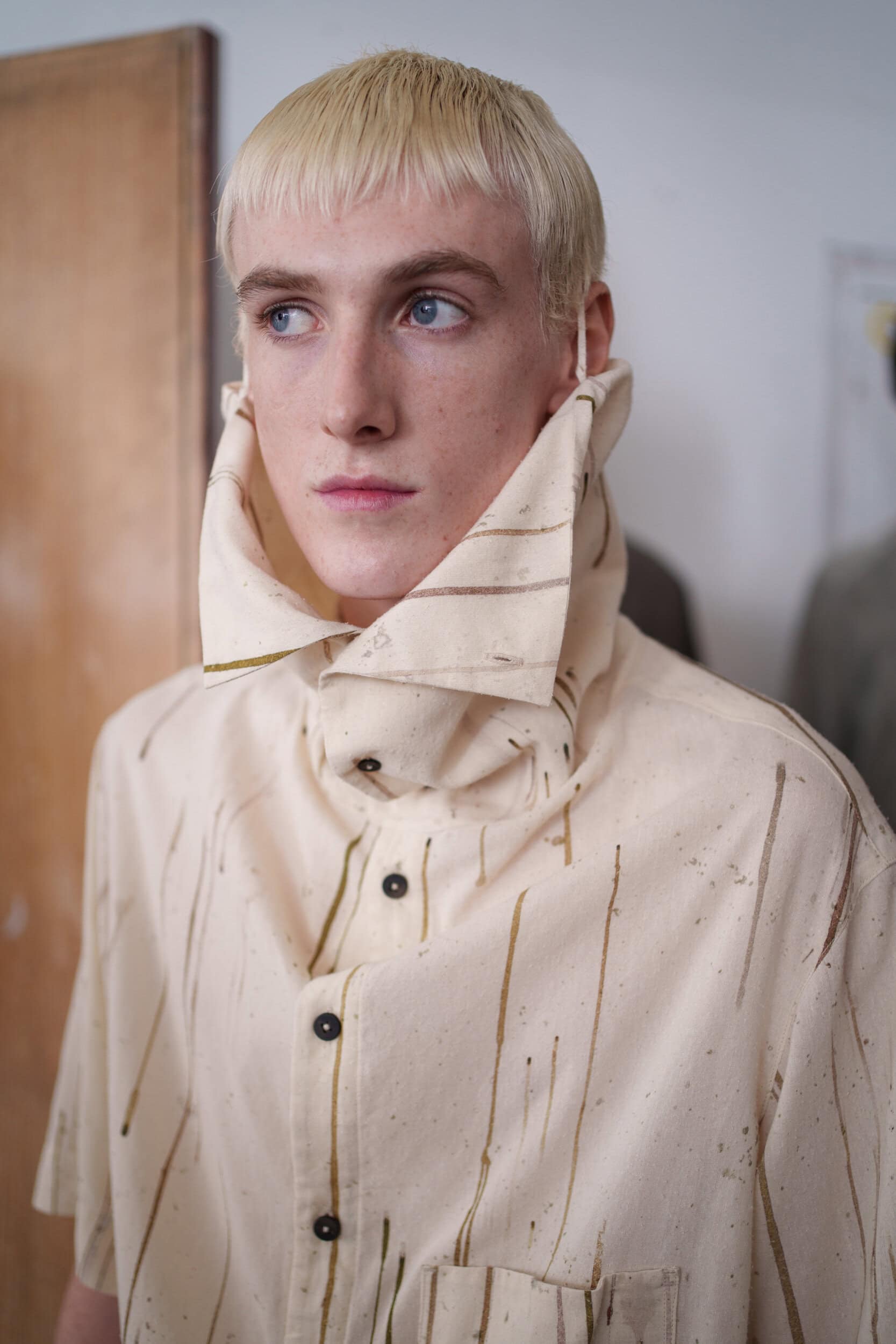 Ziggy Chen Spring 2026 Men's Fashion Show Backstage