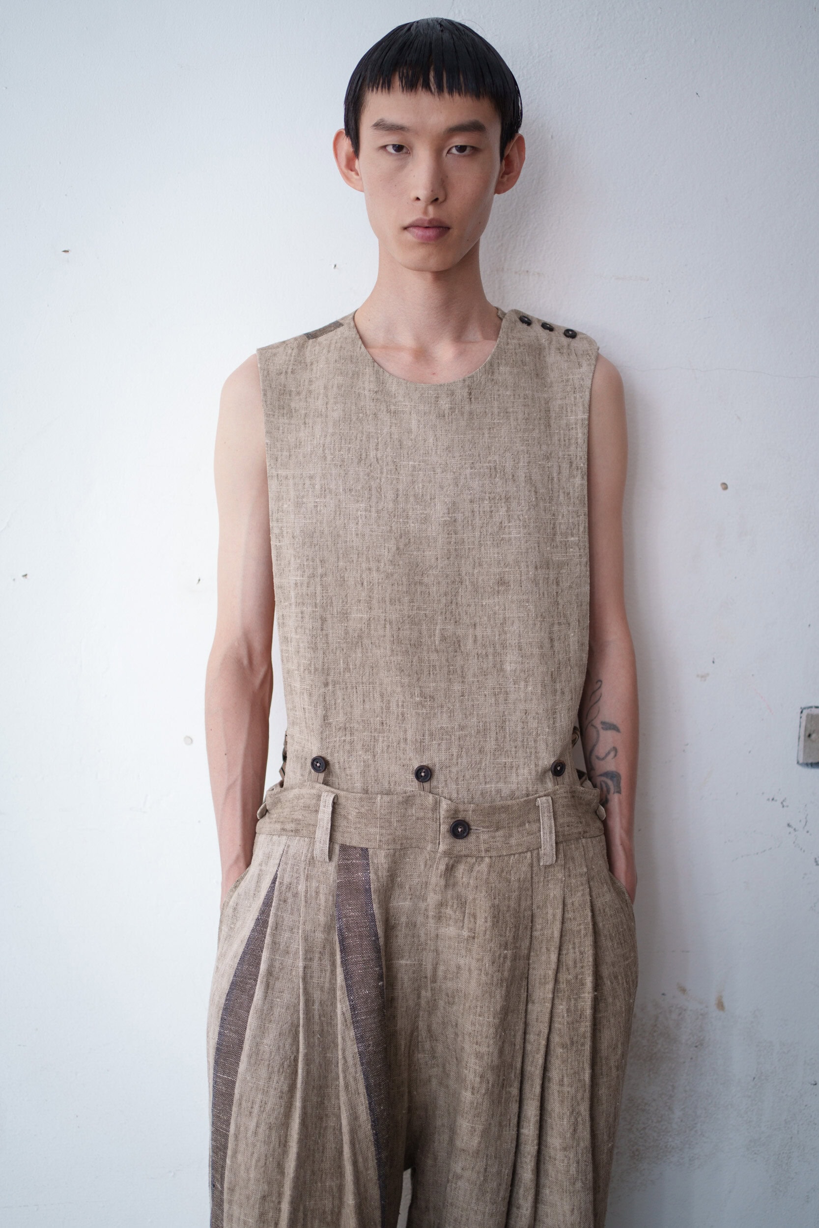 Ziggy Chen Spring 2026 Men's Fashion Show Backstage