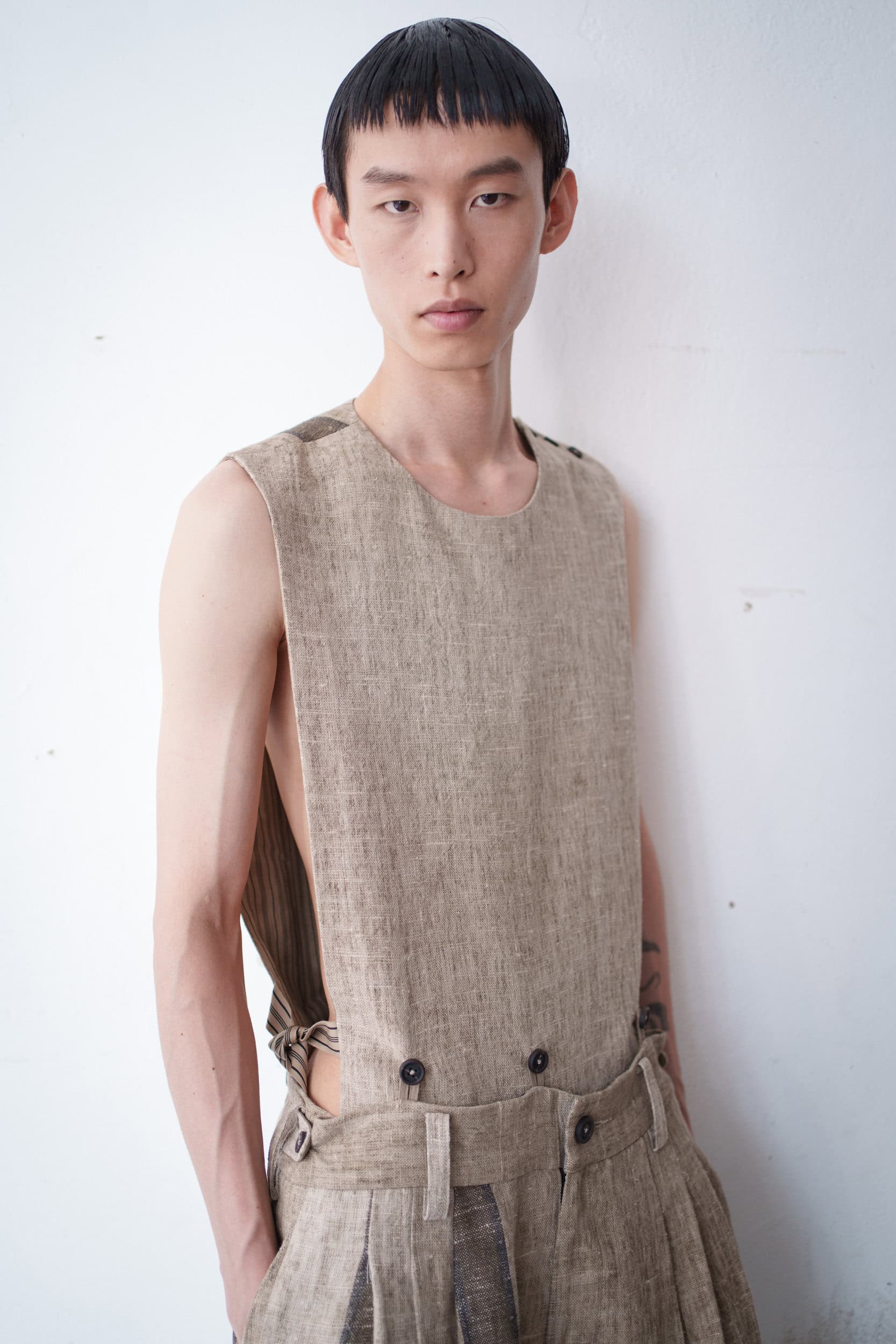 Ziggy Chen Spring 2026 Men's Fashion Show Backstage
