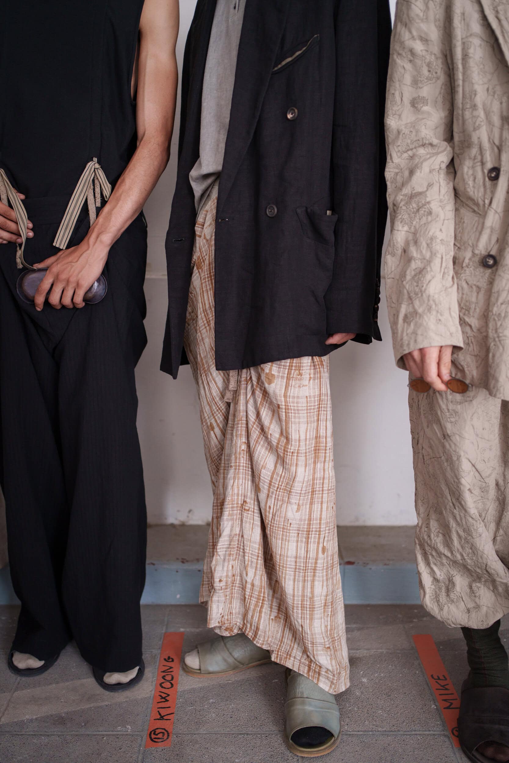 Ziggy Chen Spring 2026 Men's Fashion Show Backstage