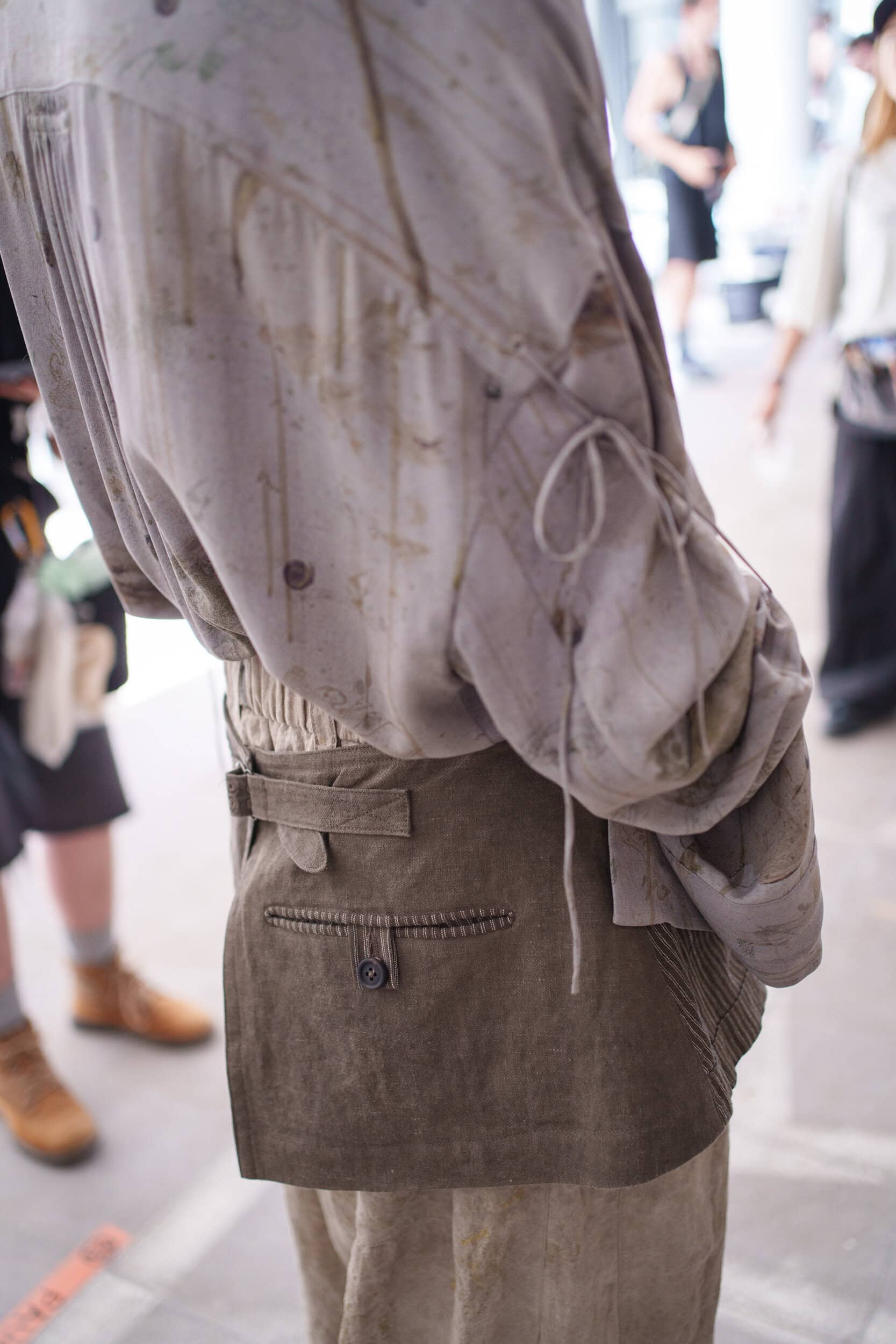 Ziggy Chen Spring 2026 Men's Fashion Show Backstage