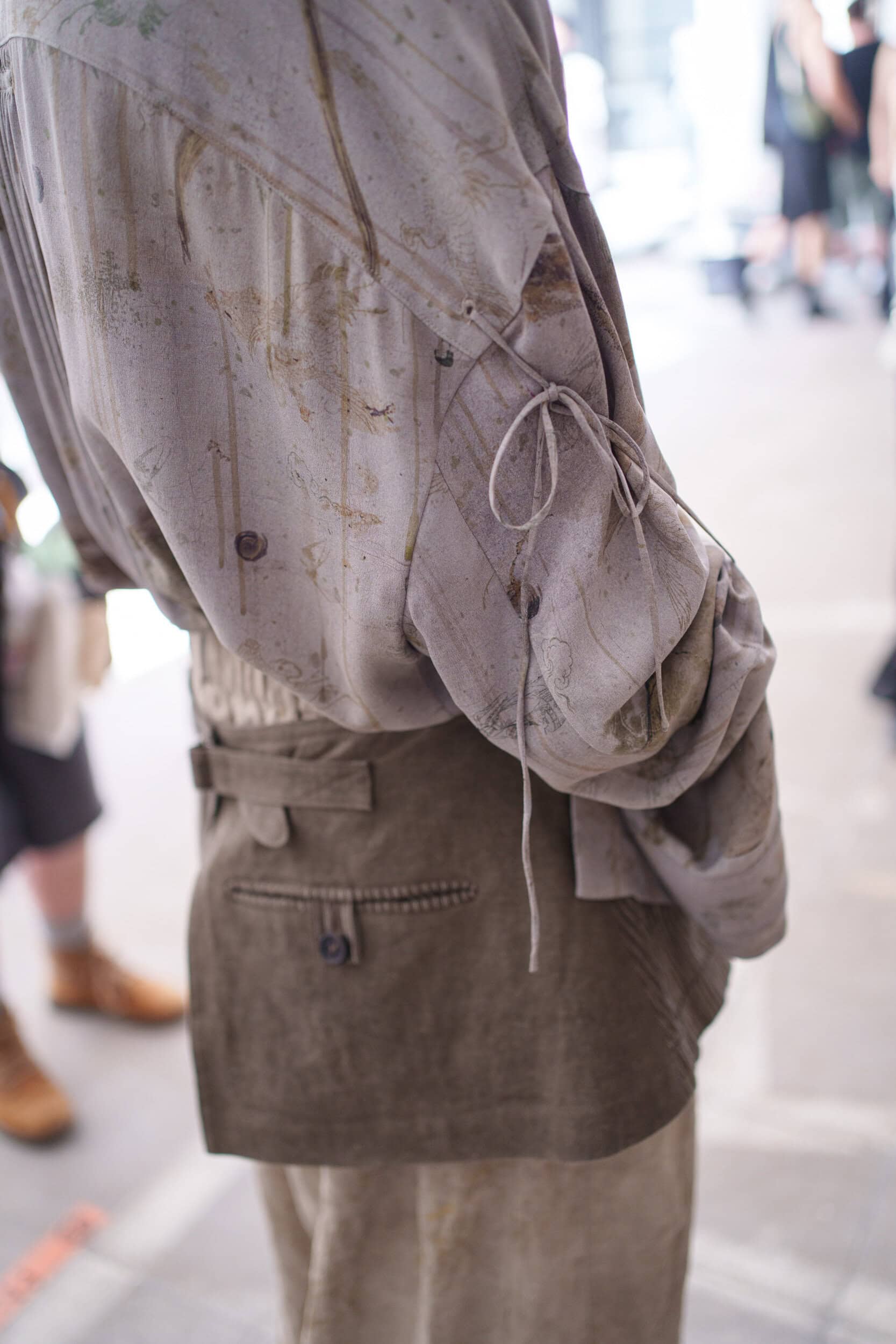 Ziggy Chen Spring 2026 Men's Fashion Show Backstage