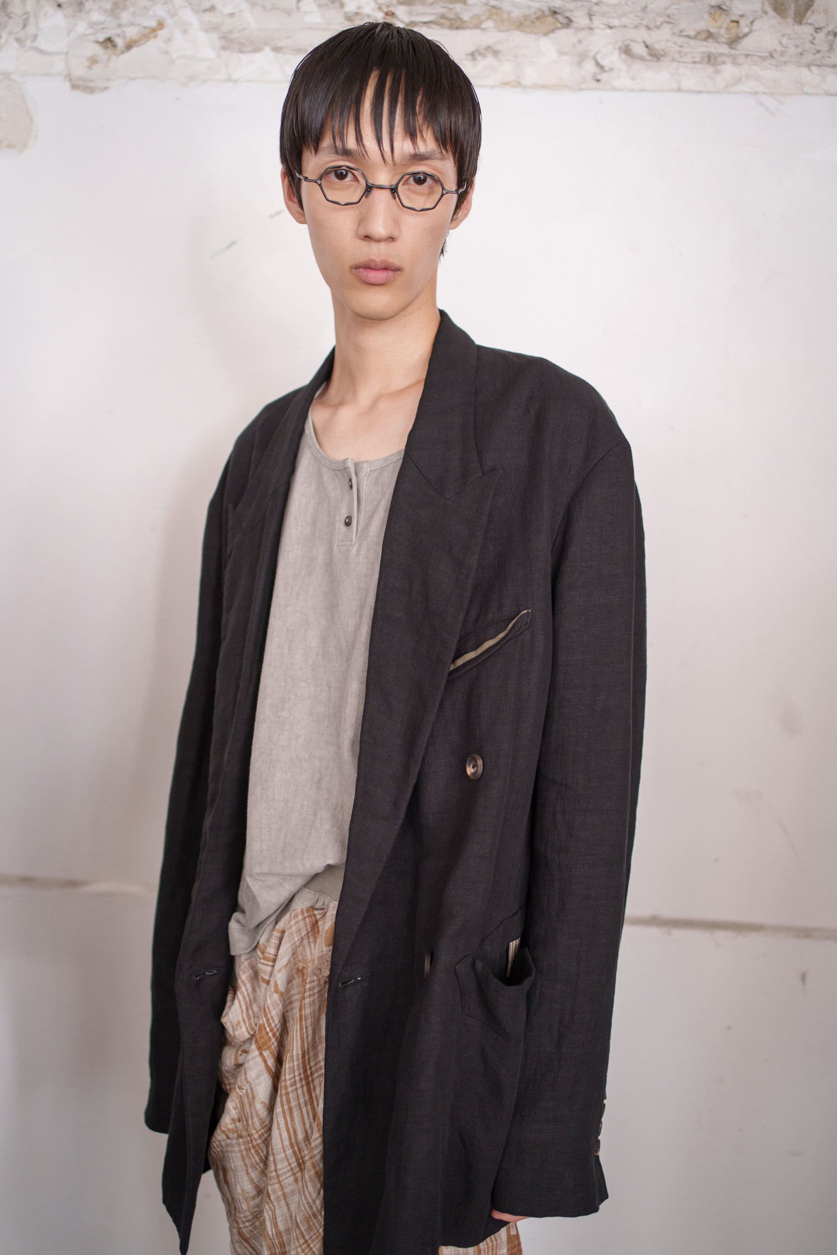 Ziggy Chen Spring 2026 Men's Fashion Show Backstage
