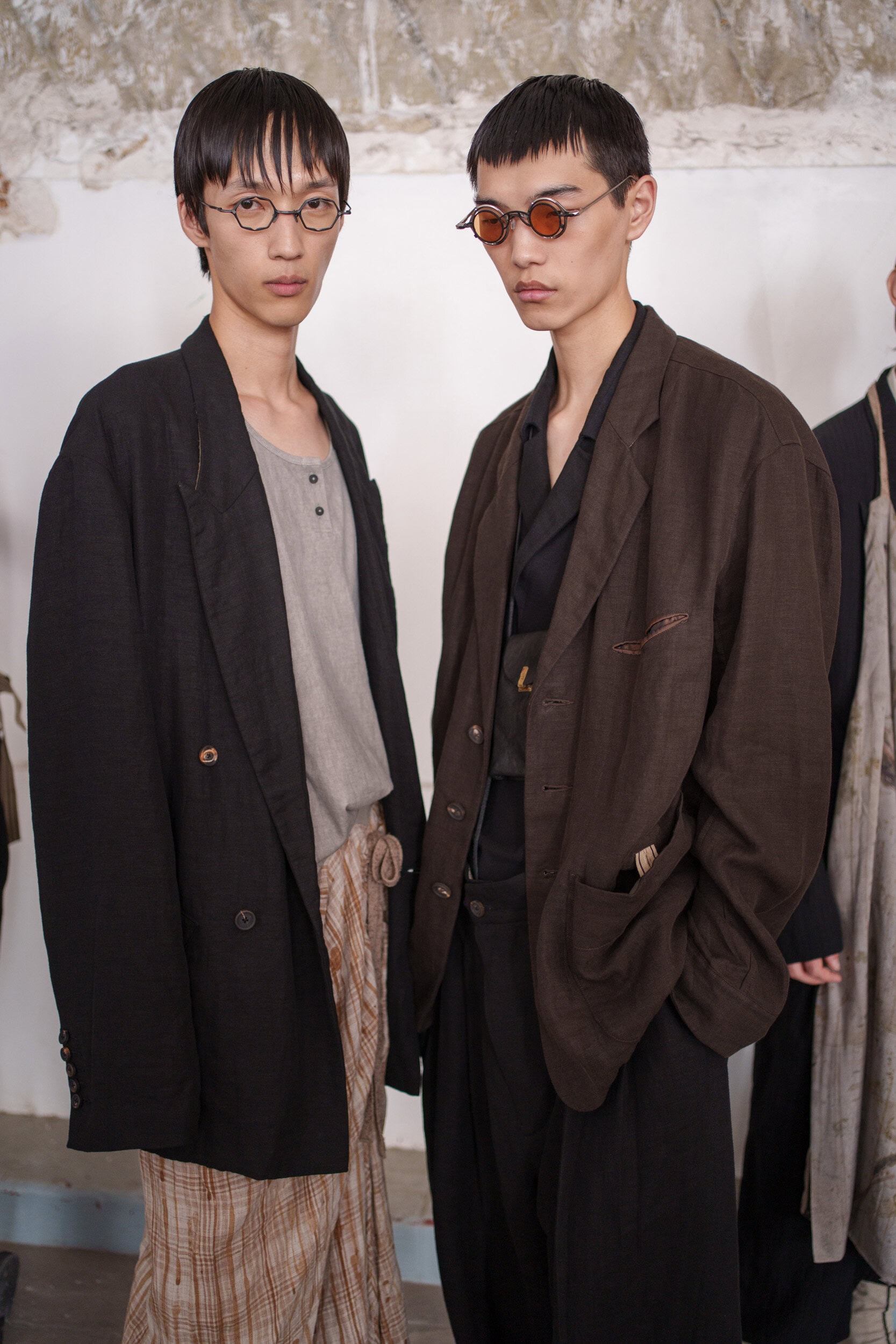 Ziggy Chen Spring 2026 Men's Fashion Show Backstage