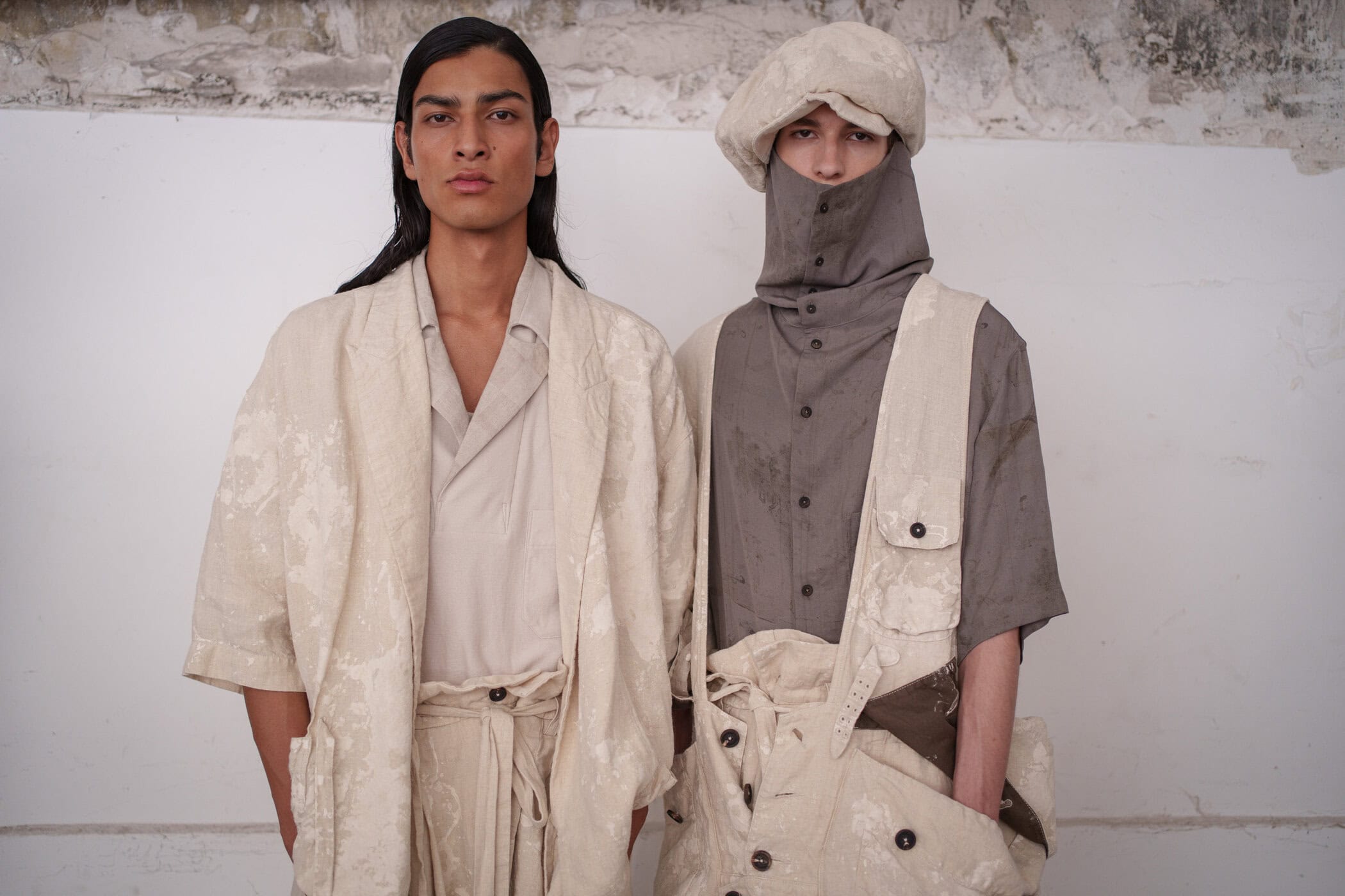 Ziggy Chen Spring 2026 Men's Fashion Show Backstage