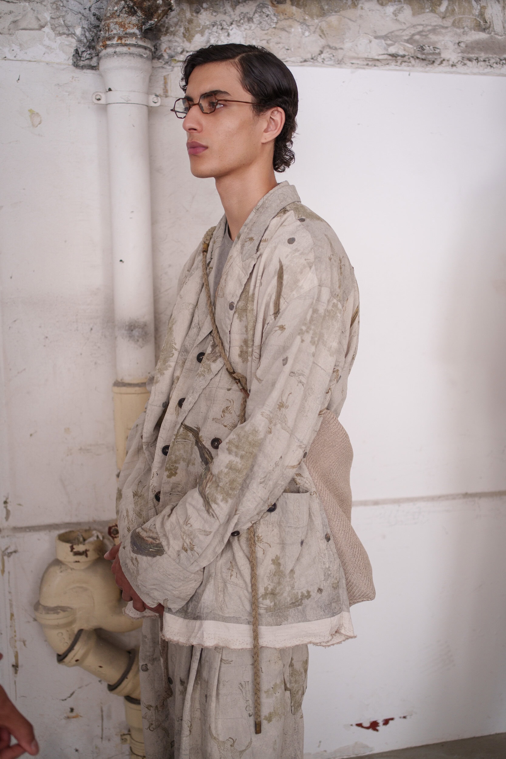 Ziggy Chen Spring 2026 Men's Fashion Show Backstage