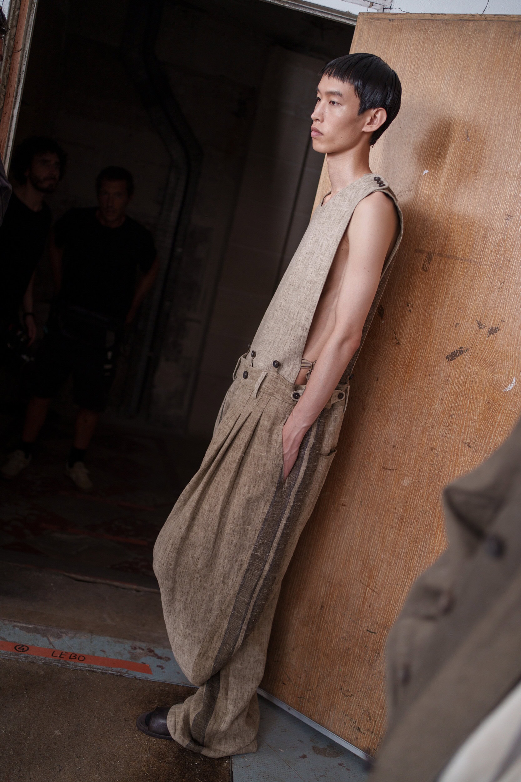 Ziggy Chen Spring 2026 Men's Fashion Show Backstage